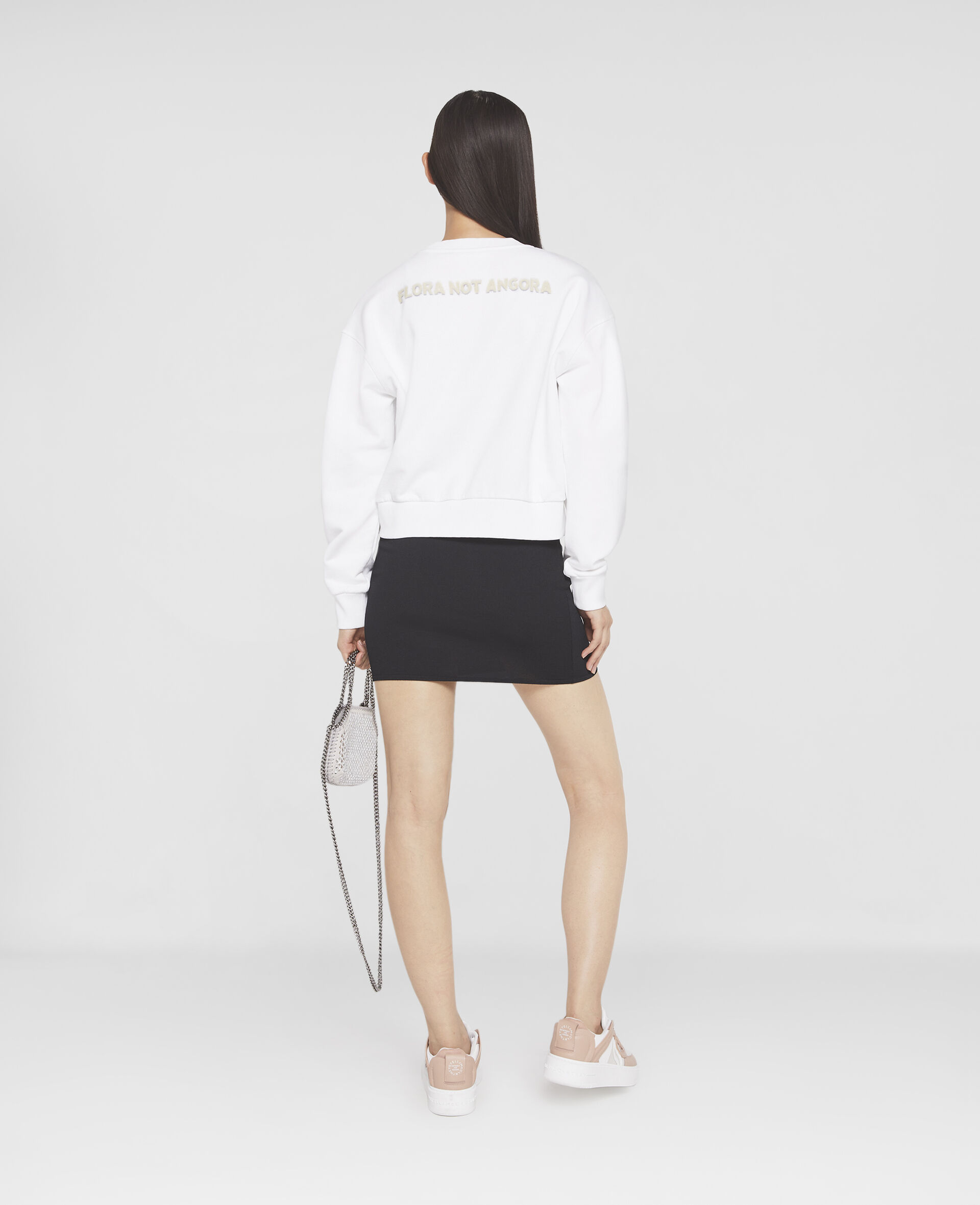 ルナニューイヤー ラビットモチーフ スウェットシャツ-ホワイト-large image number 2