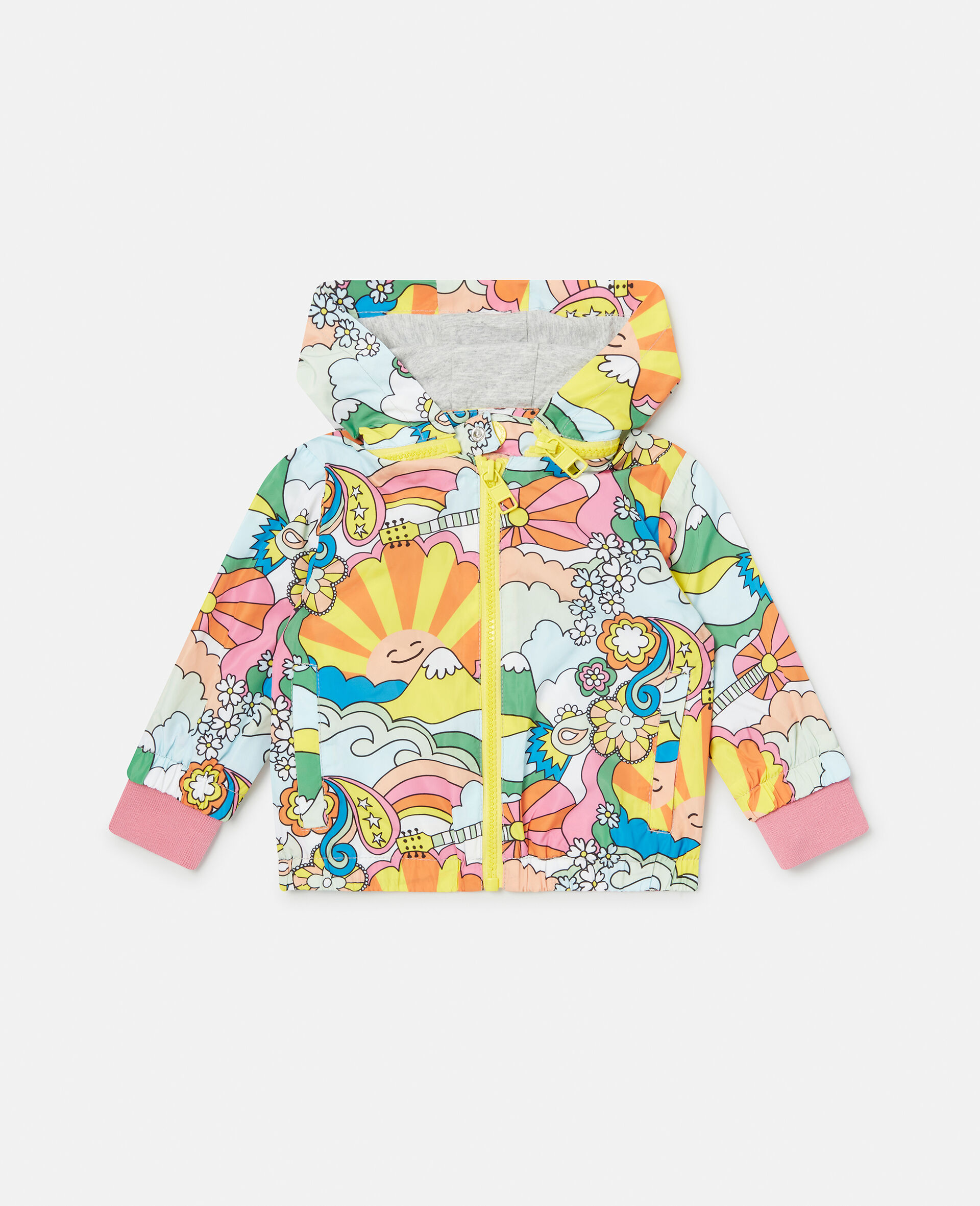 'Love to Dream' Hooded Jacket-White-large image number 0
