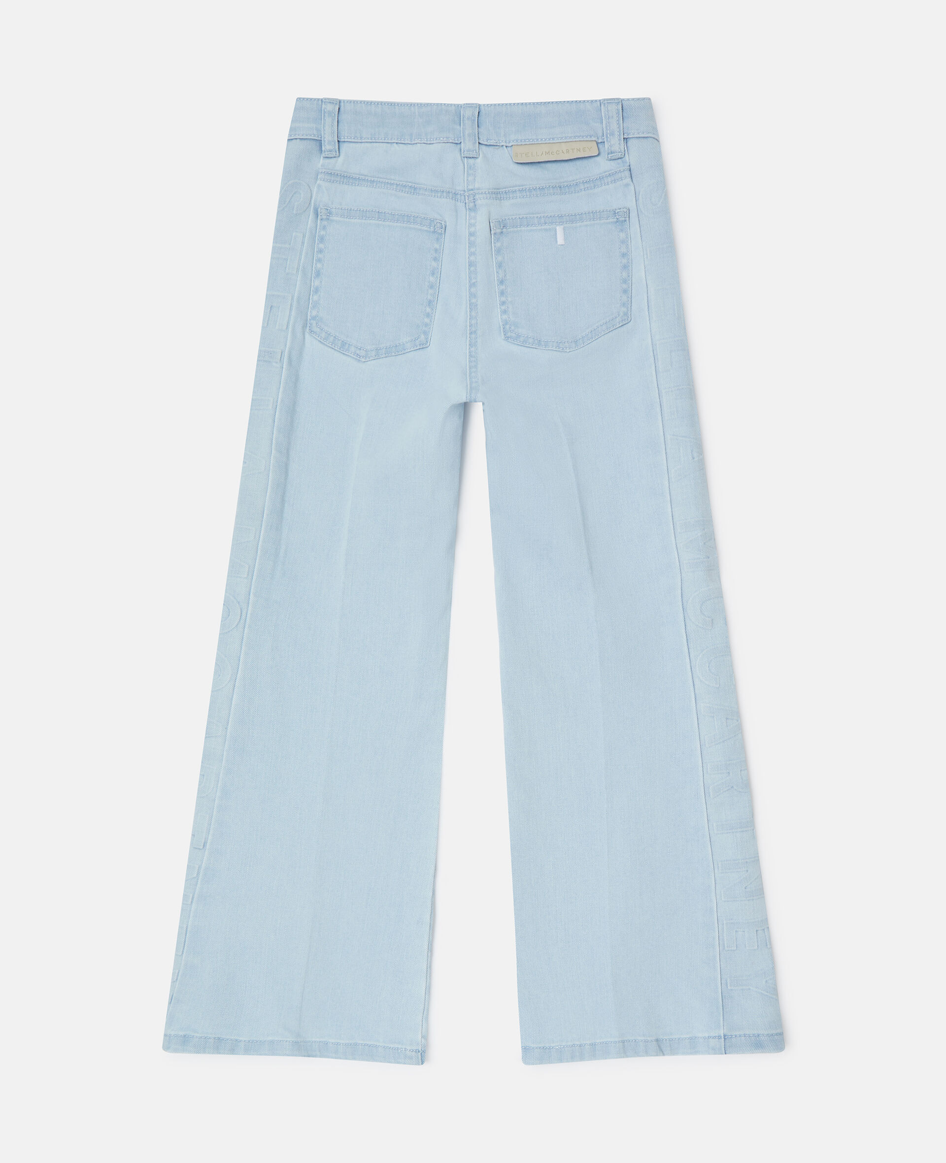 Flare Jeans Stella Mccartney Kids Jeans Light Blue Denim Flare
