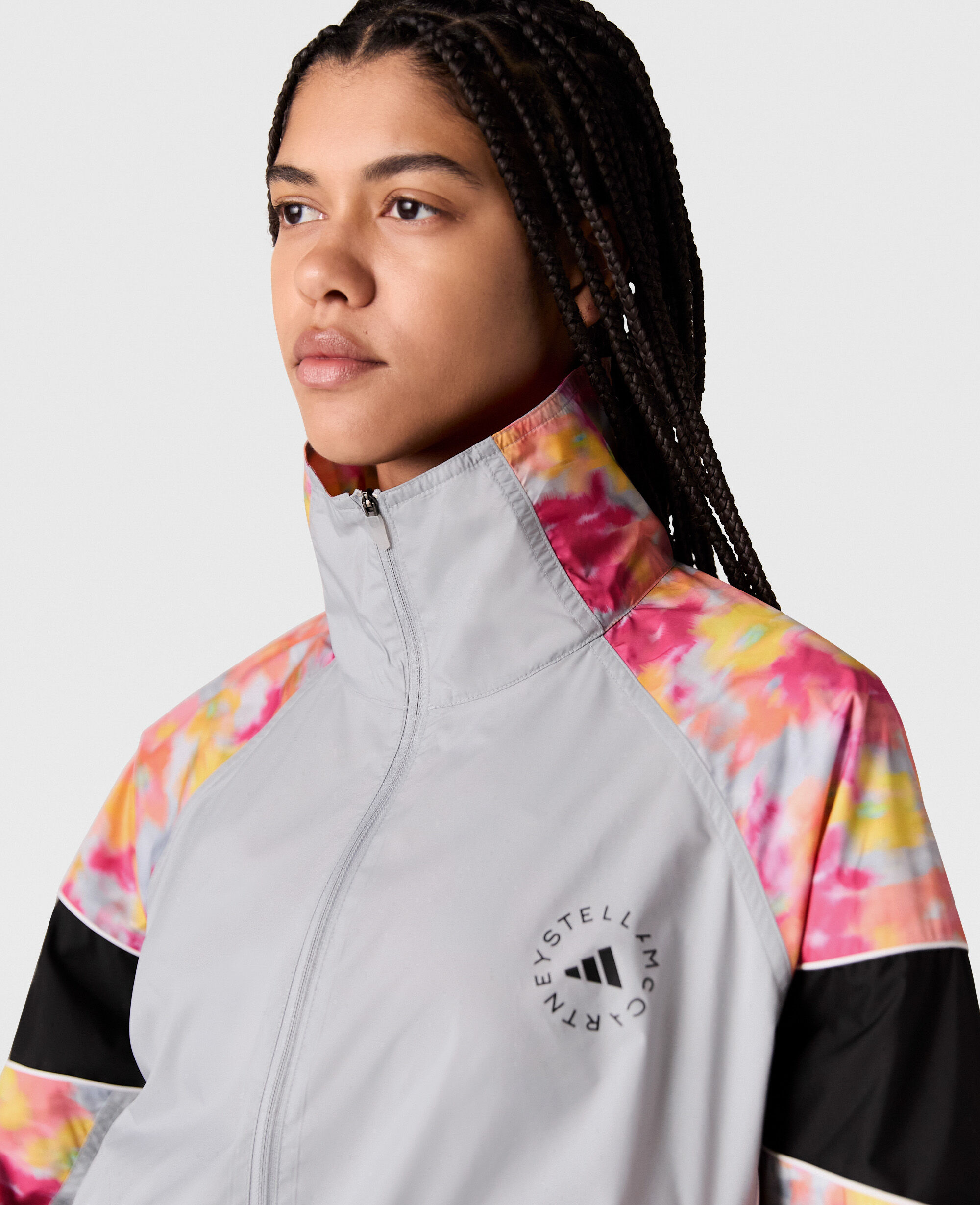 Women Active Gold/Tactile Yellow/Clear Onix TrueCasuals Woven Tracktop | Stella  McCartney US