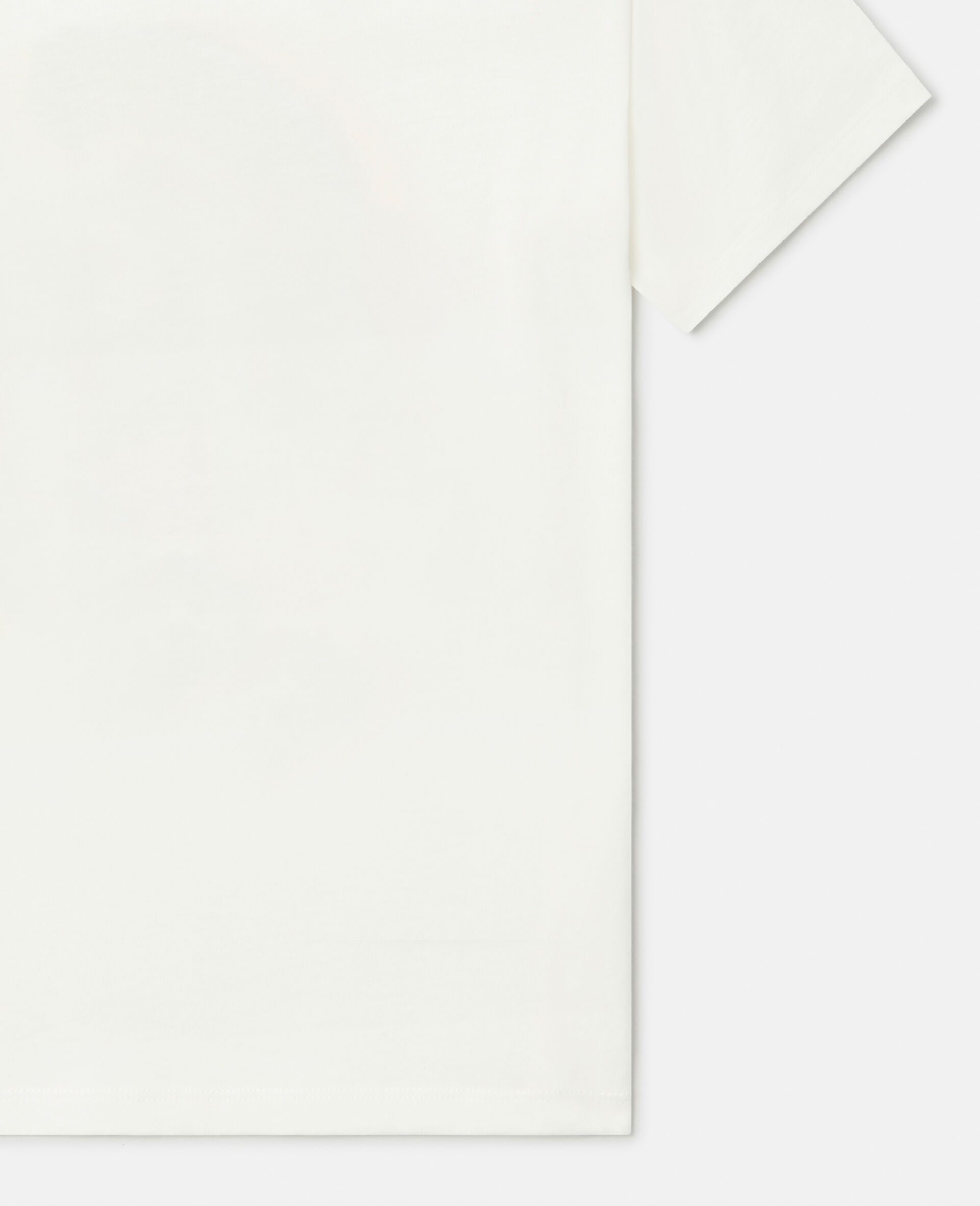 'S' Graphic Flower Print T-Shirt-White-large image number 3