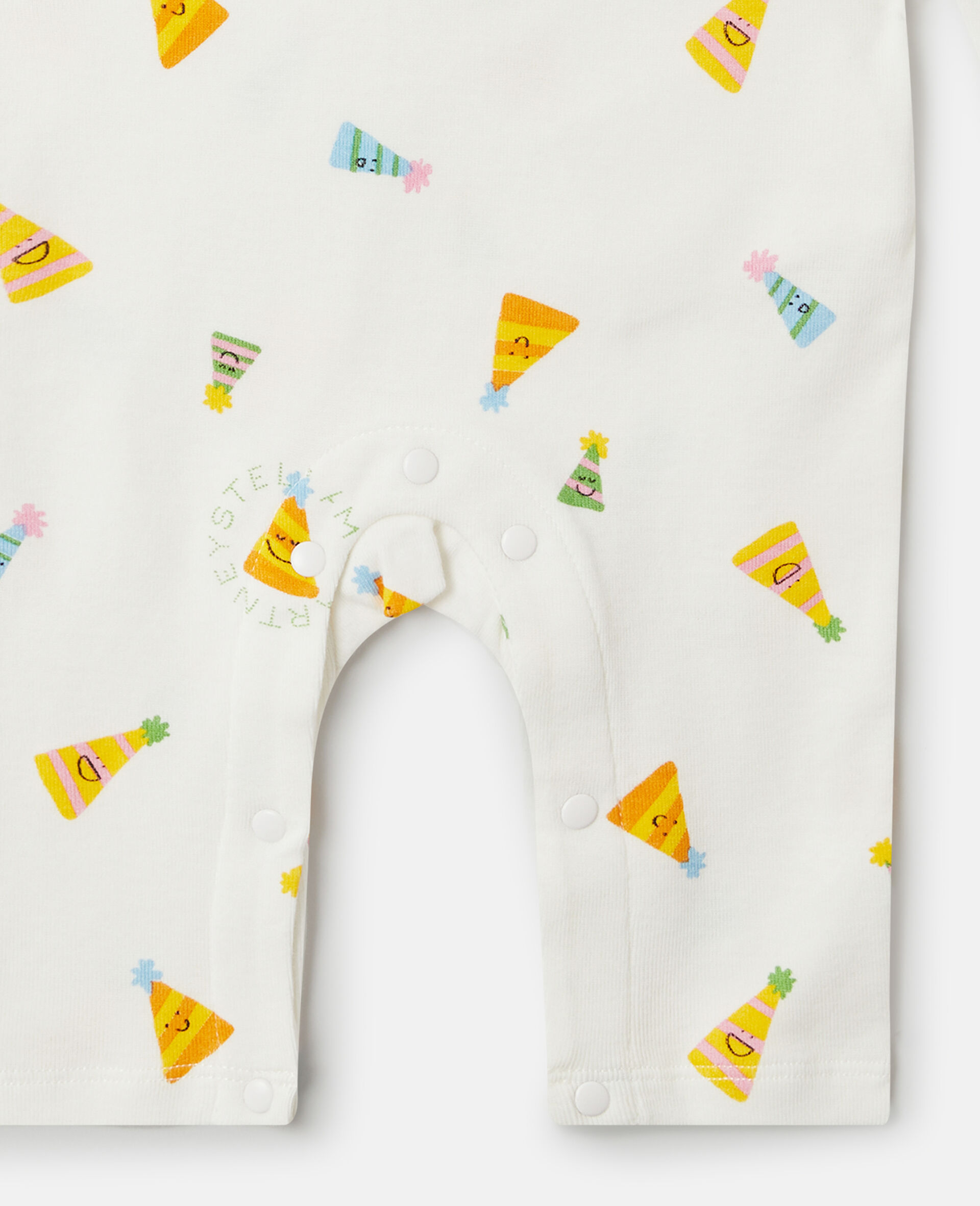 Party Hat Print Gift Set-White-medium