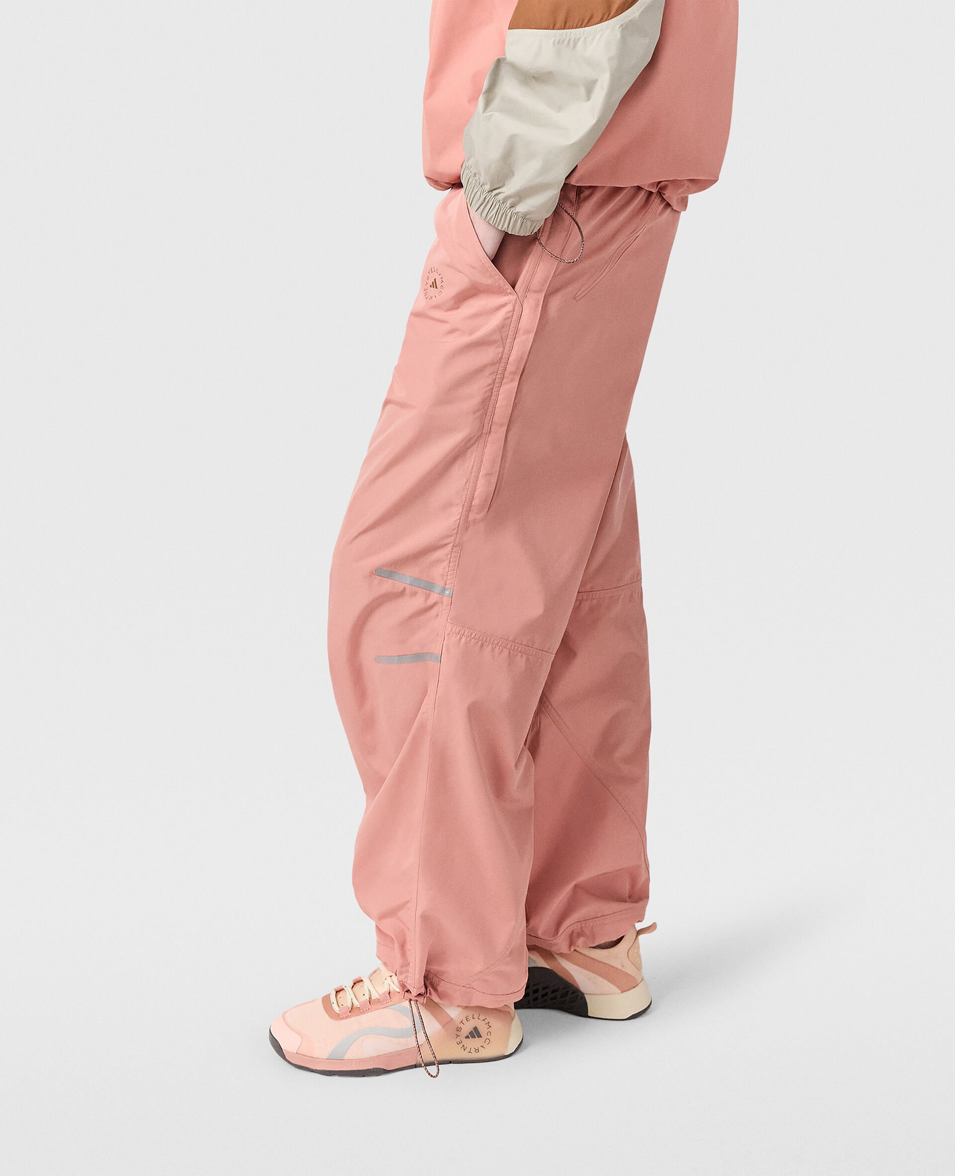Logo Woven Trackpants-Pink-large image number 2