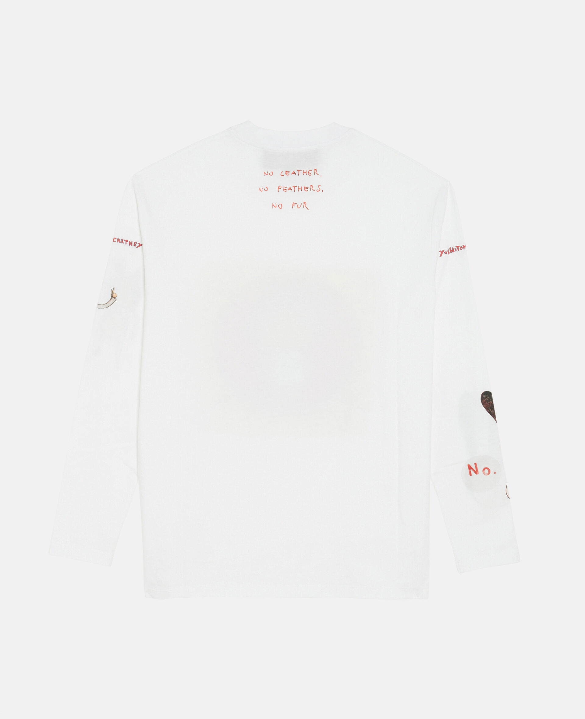 ロンサム パピー プリント Tシャツ-ホワイト-model ロンサム パピー プリント Tシャツ-ホワイト-model