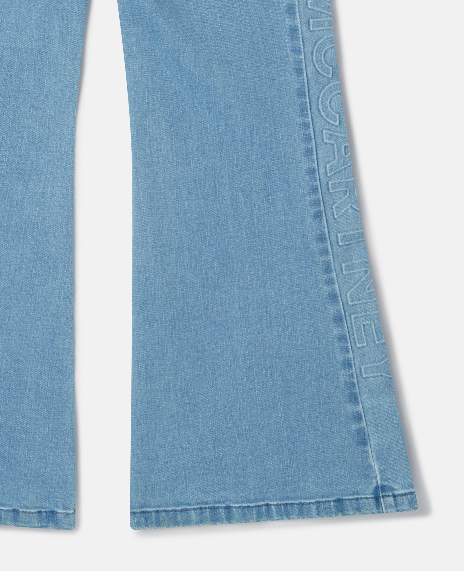 Flared Jeans-Blue-large image number 3