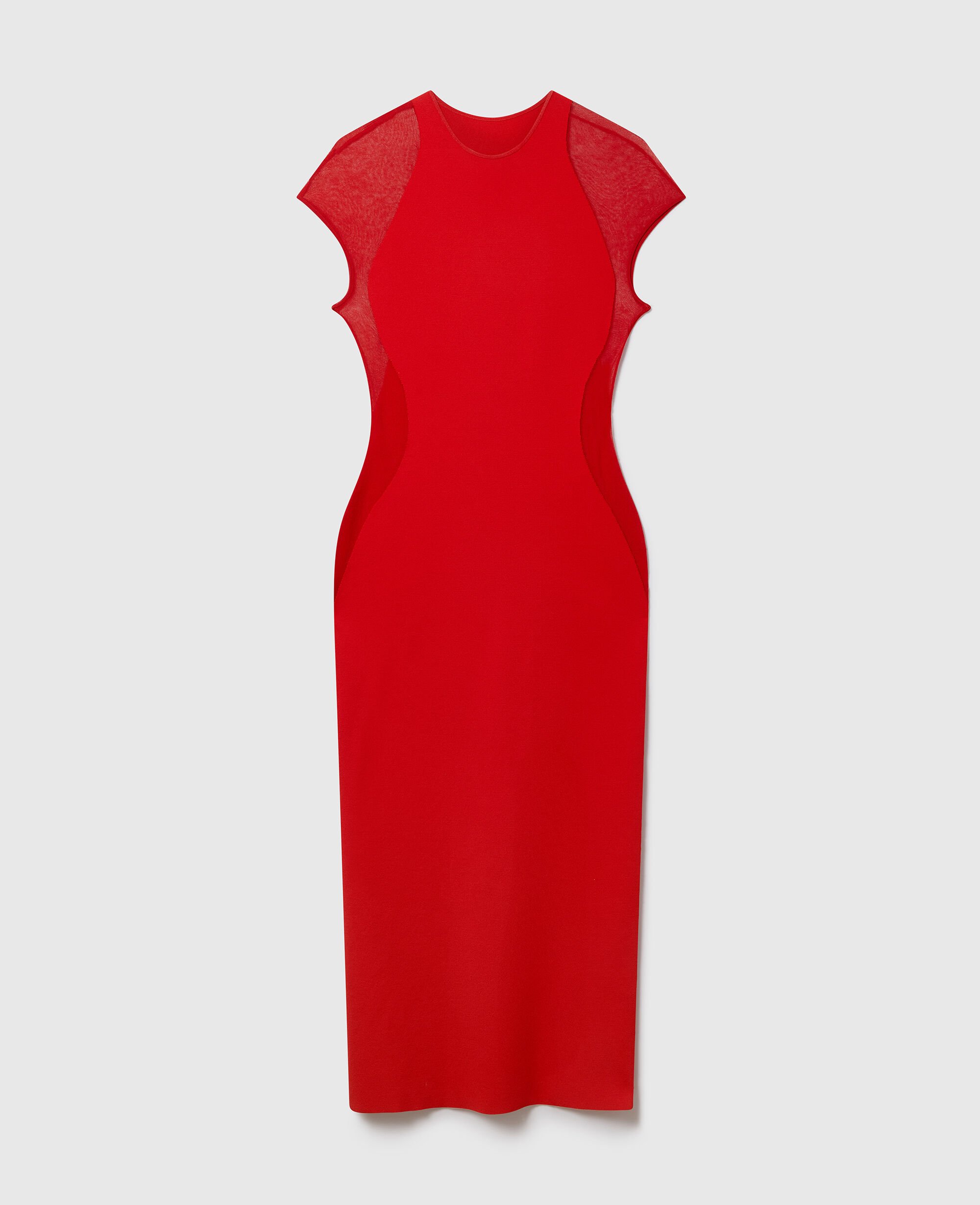 STELLA MCCARTNEY スリフレスミニトレス 6A04193EU605 9200 Women ブルー ダヴ プリント ノット トレイン ミニドレス