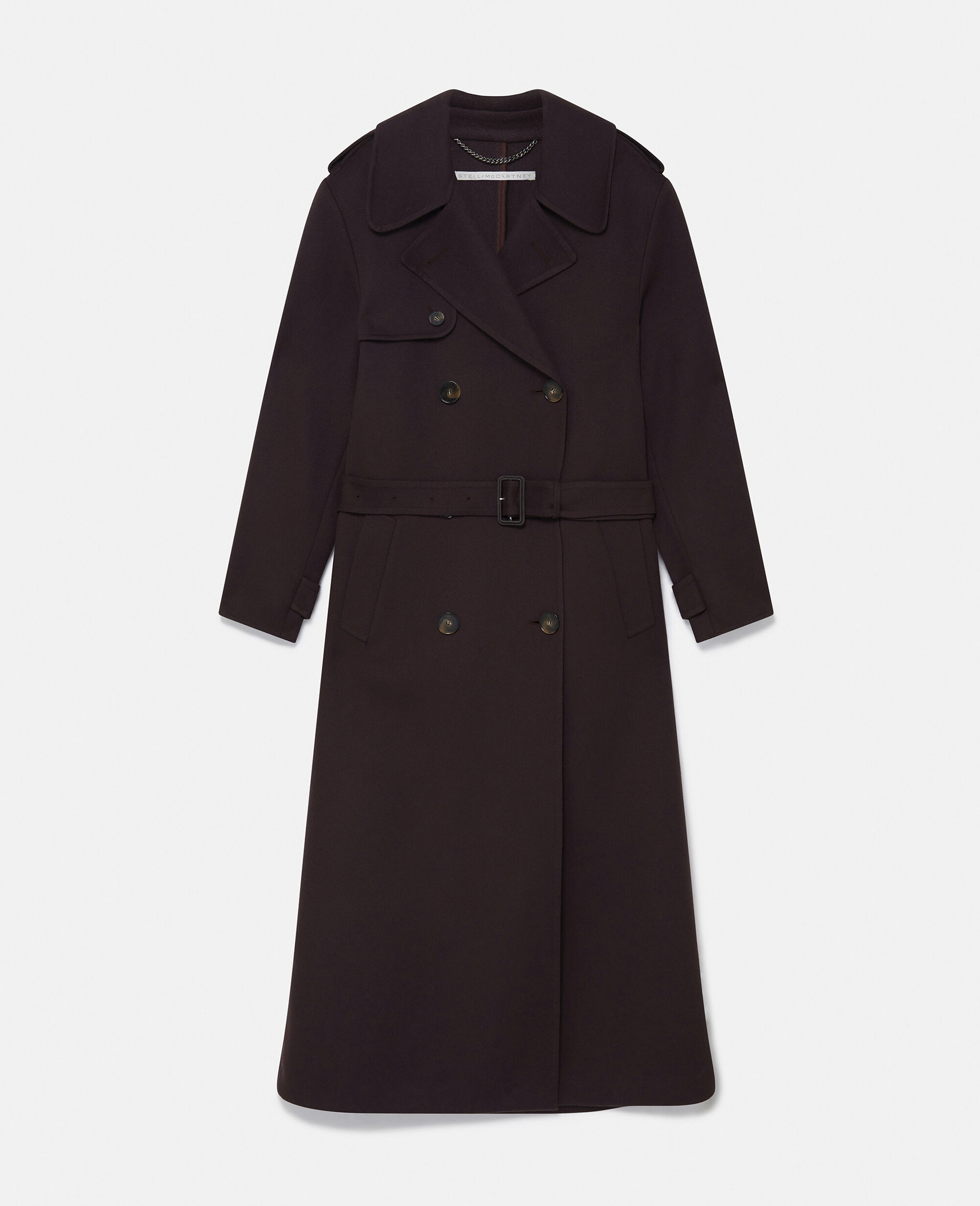 Black belted trench coat women's clearance