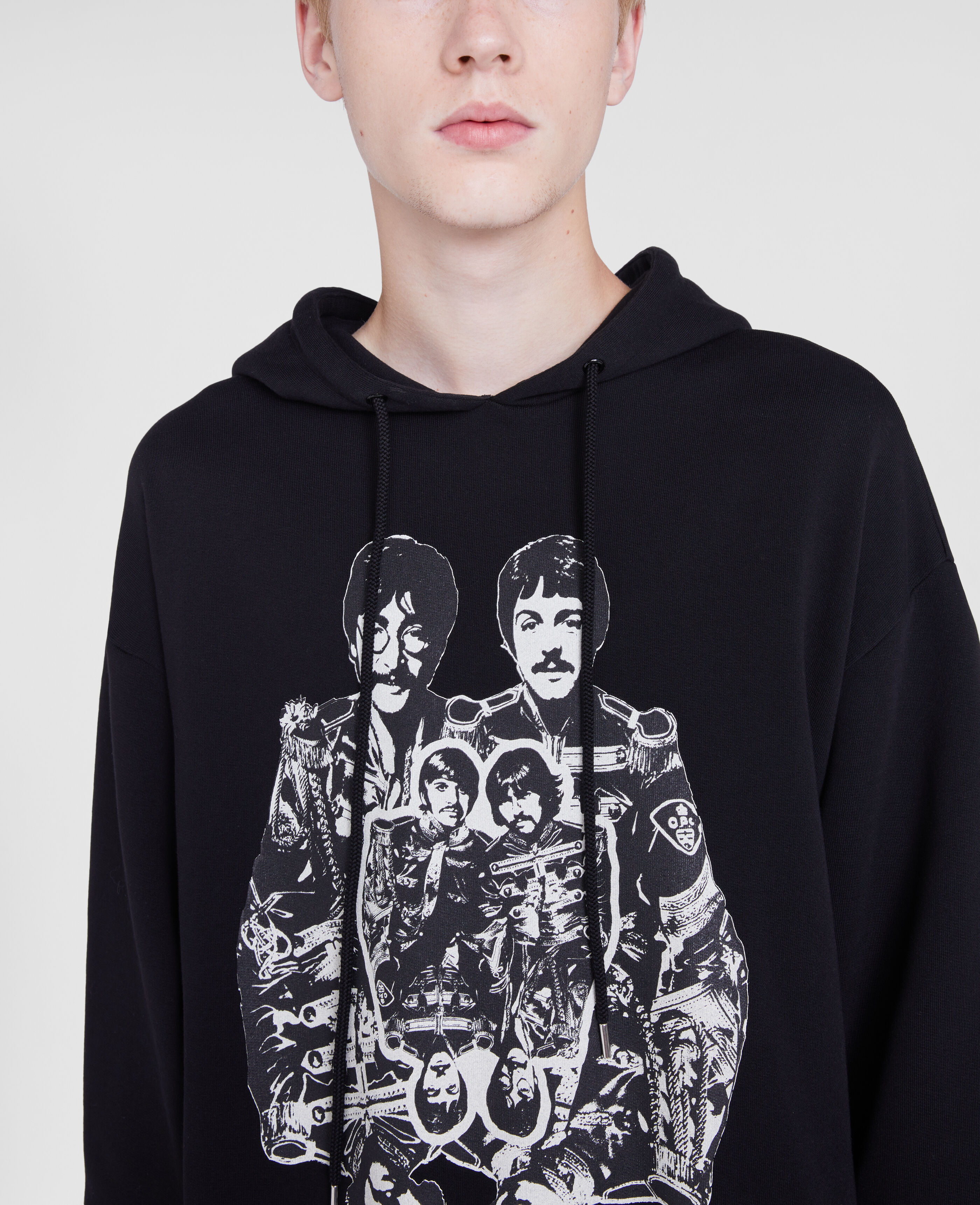 Women Black Get Back Hoodie | Stella McCartney LV