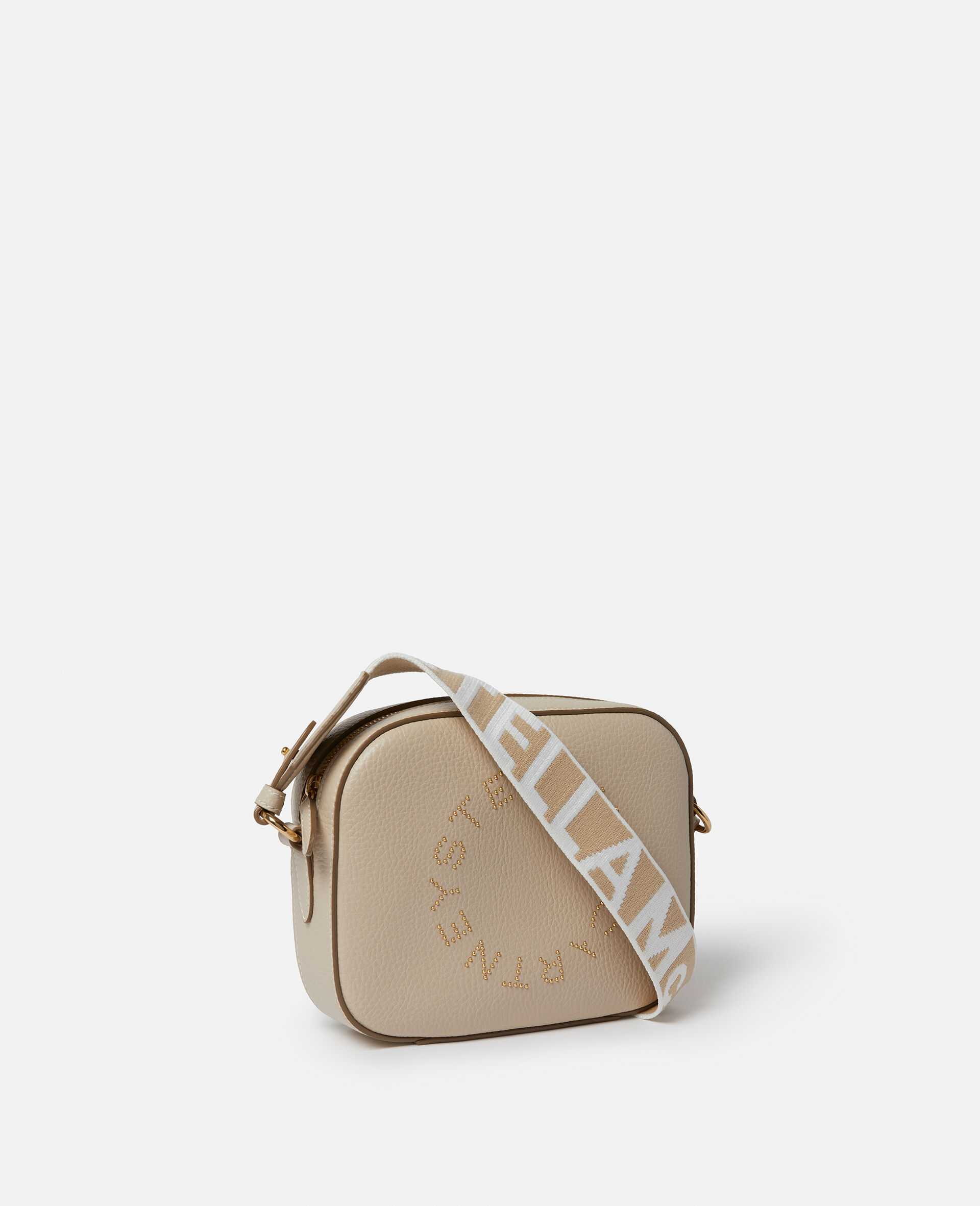 Logo Camera Crossbody Bag-Grey-large image number 2