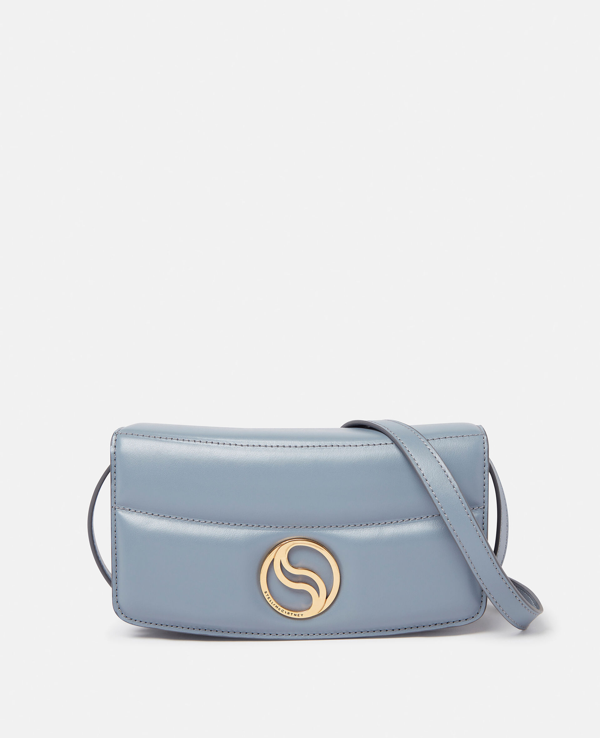 S-Wave Padded Wallet on Strap-Blue-large image number 0