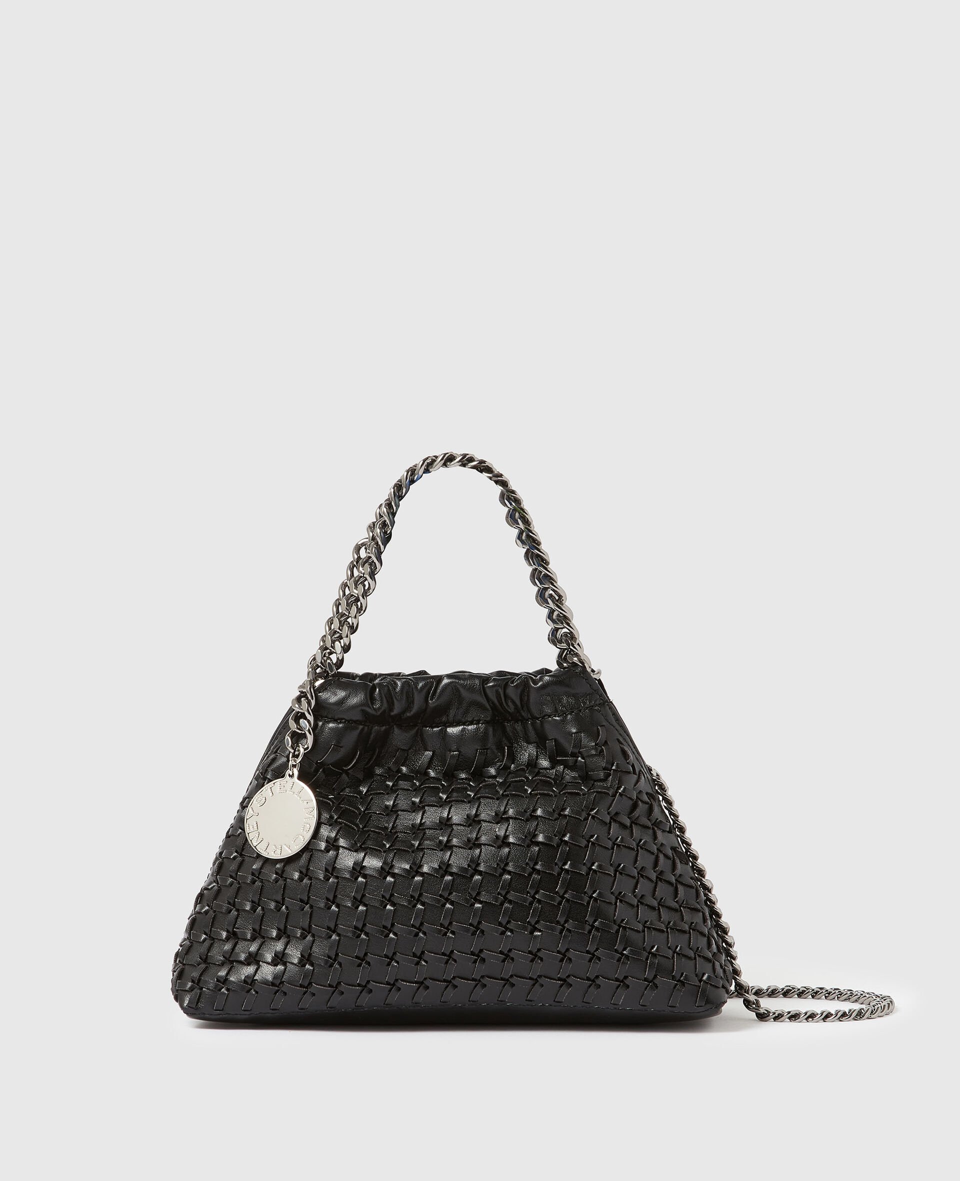 Mini cabas avec cordon de serrage Falabella-Noir-medium