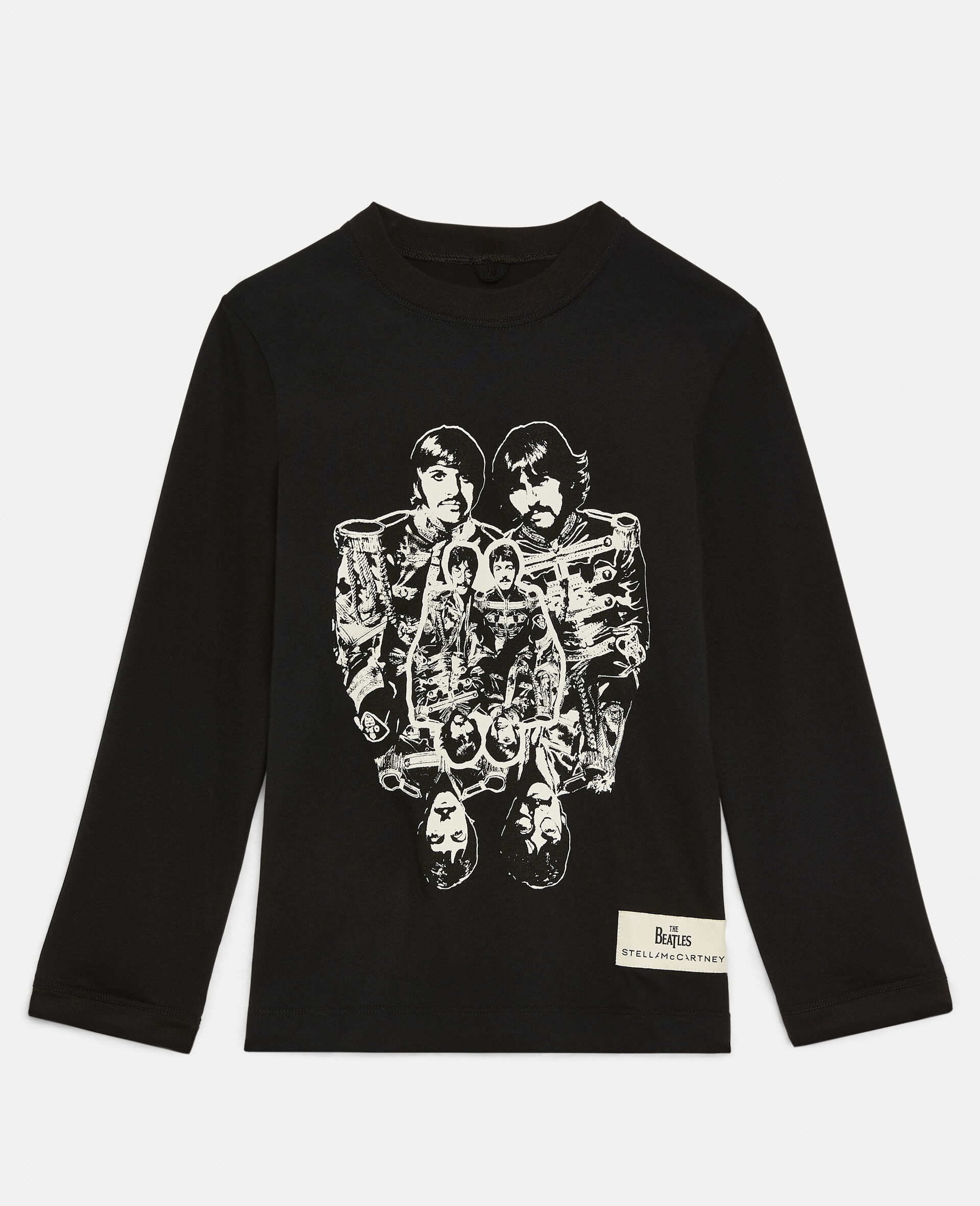 Get Back棉质上衣 -黑色-large image number 0