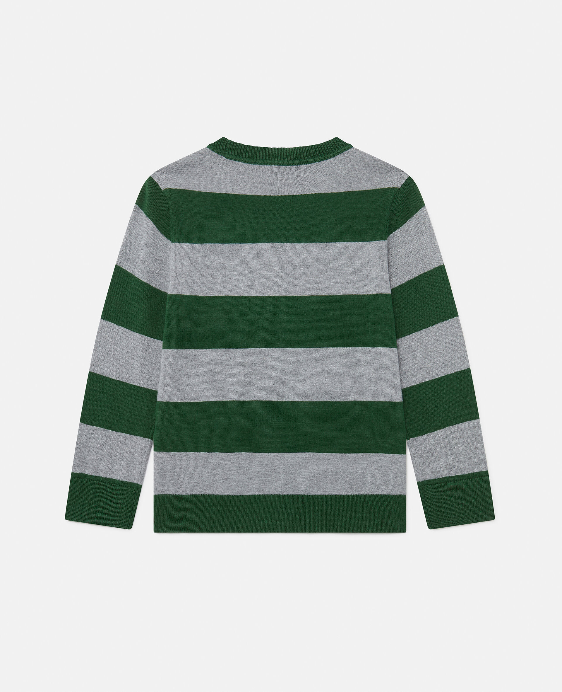 Horse Graphic Fringed Sweater-Grey-large Horse Graphic Fringed Sweater-Grey-large image number 2