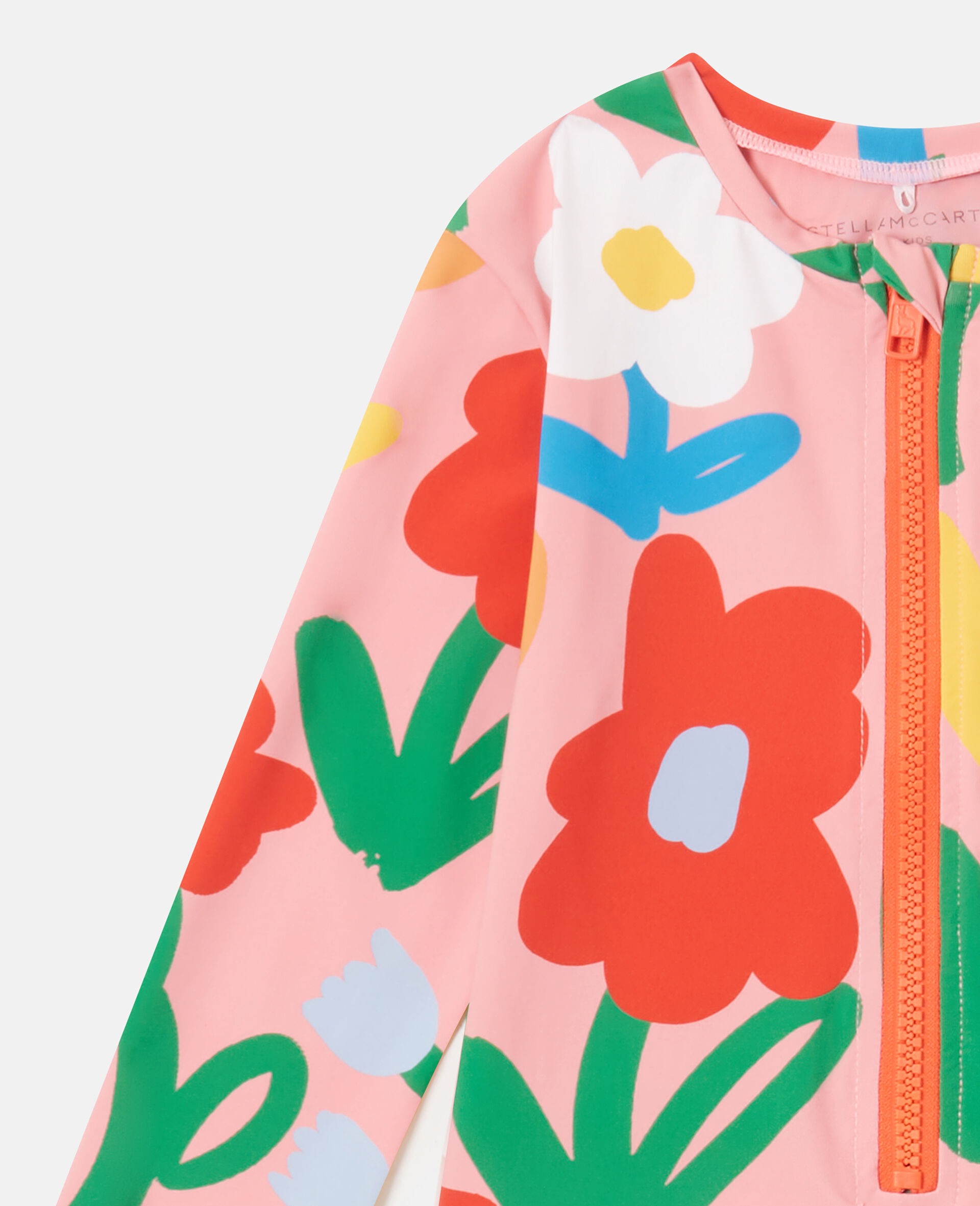 Love Motif Swimsuit-Pink-medium