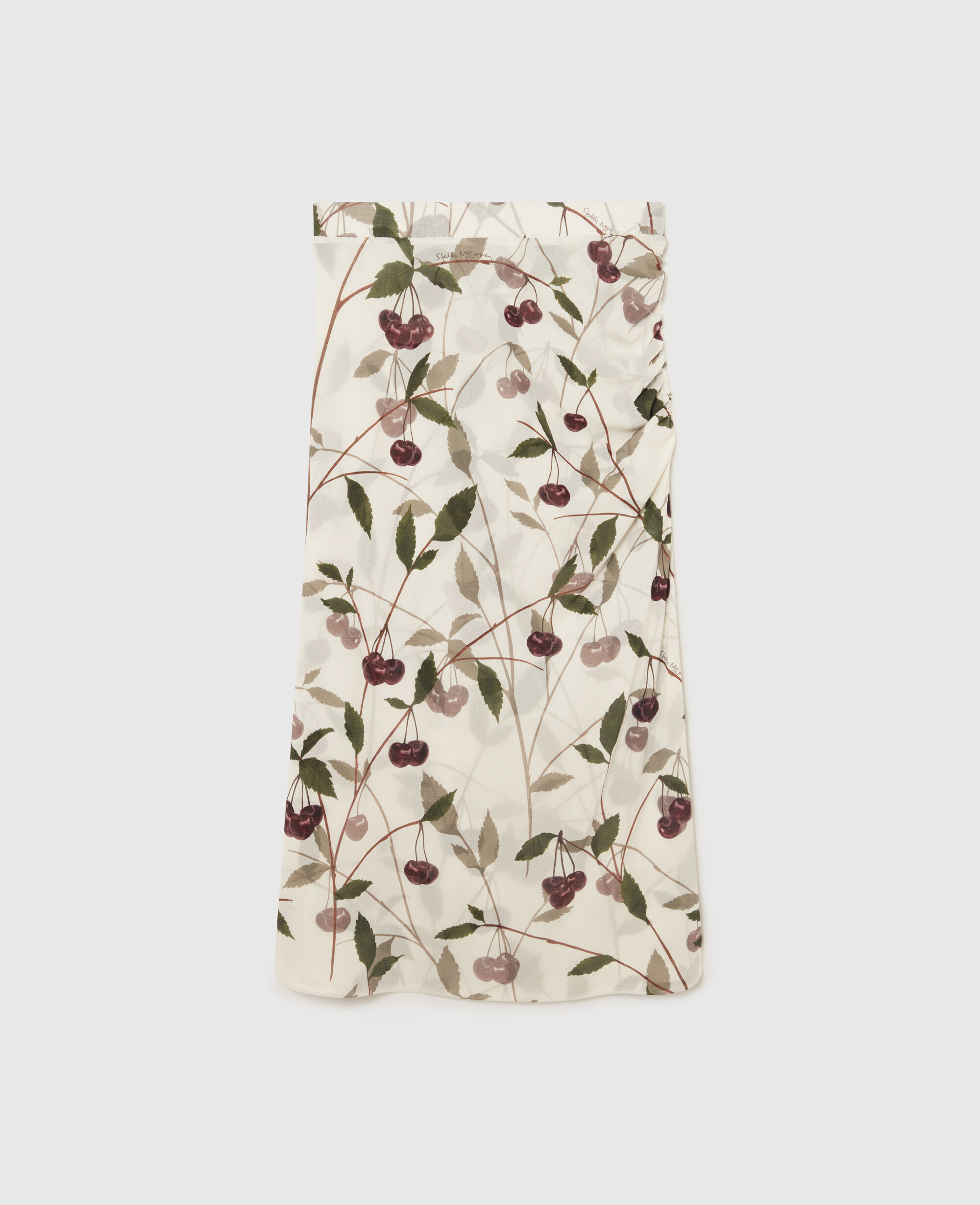 超安い Women Stella | ミディスカート チェリープリント クリーム Skirt