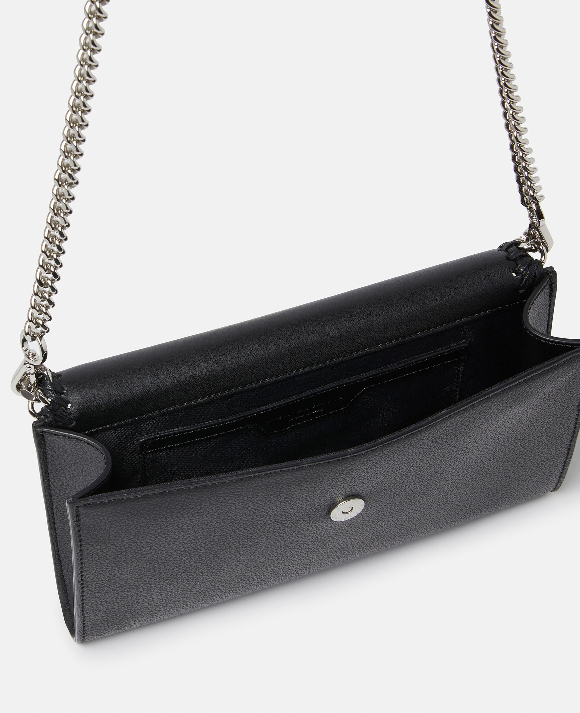 Women Black Falabella MIRUM® Wallet Crossbody Bag
