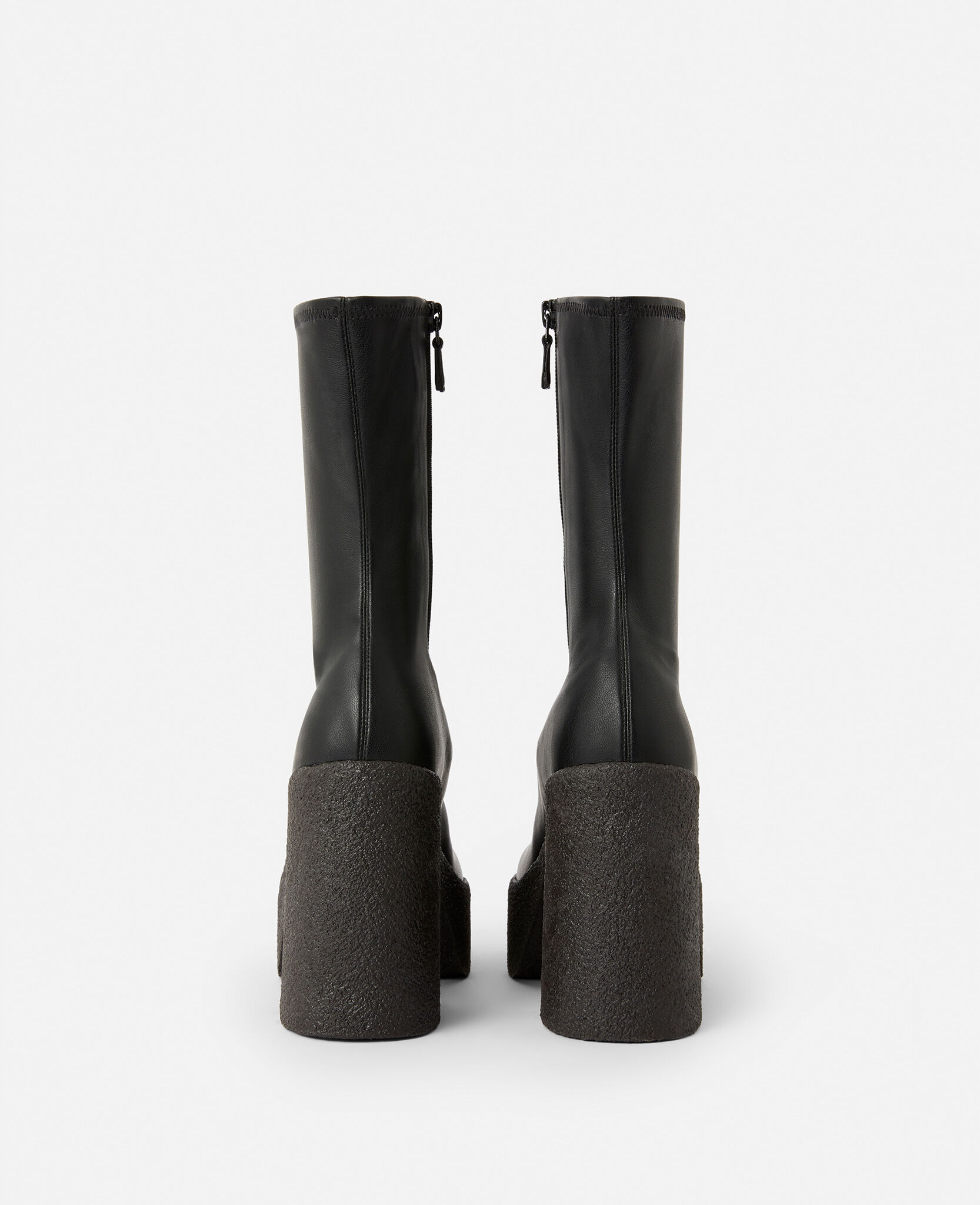 Women Black Skyla Chunky Platform Ankle Boots Stella McCartney HR