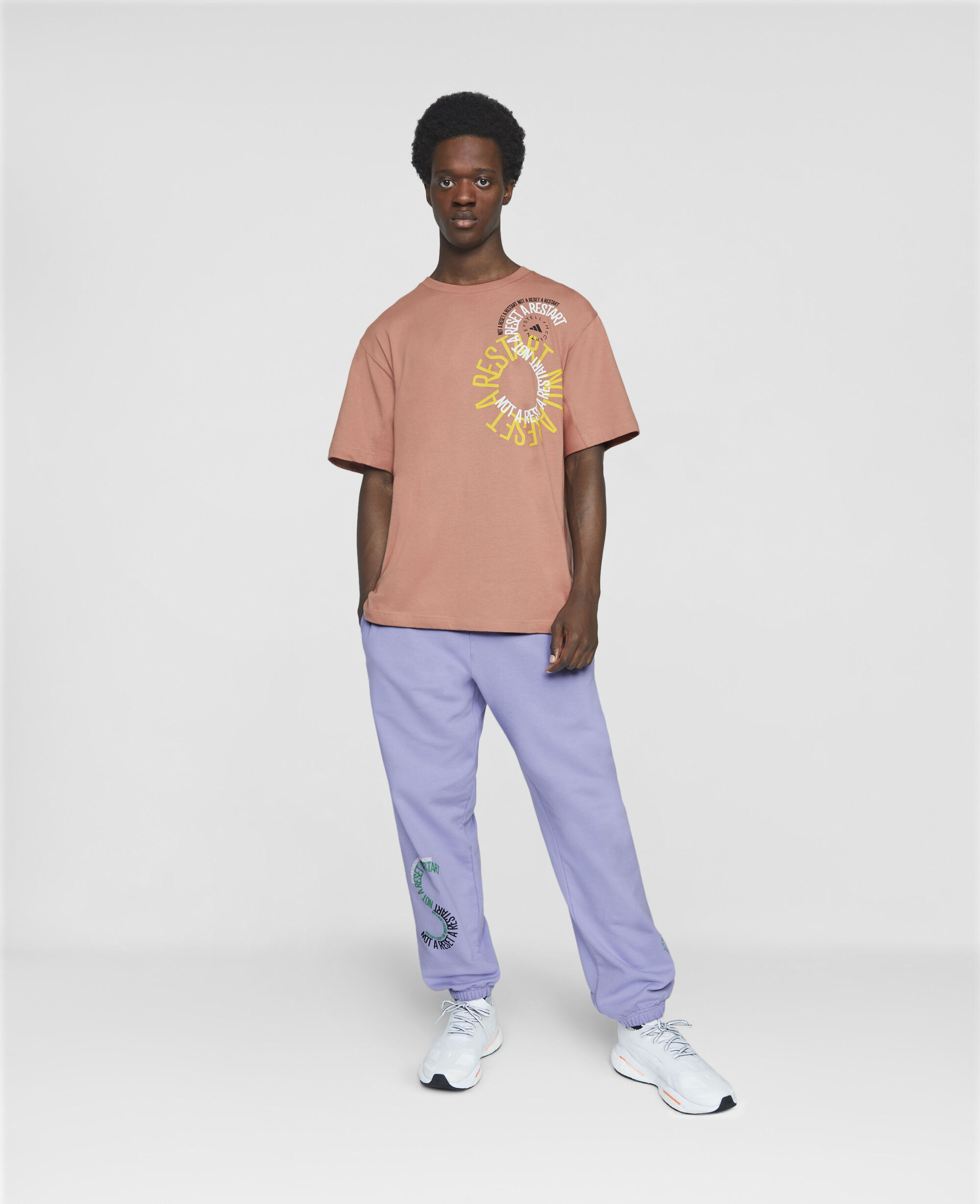 Women Faded Glow Purple Unisex Graphic Logo Tracksuit Bottoms
