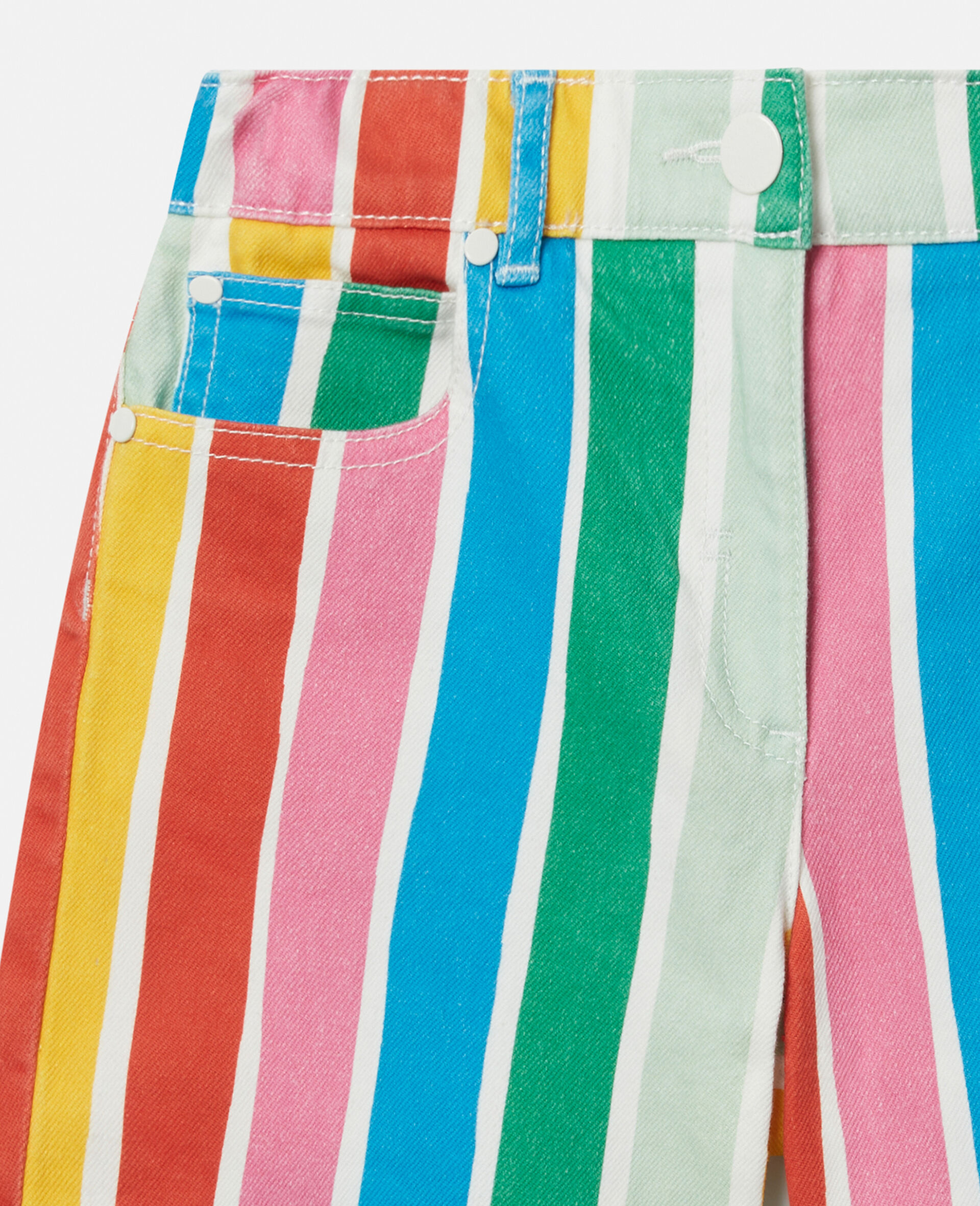 Striped Shorts-Multicoloured-large Striped Shorts-Multicoloured-large image number 1