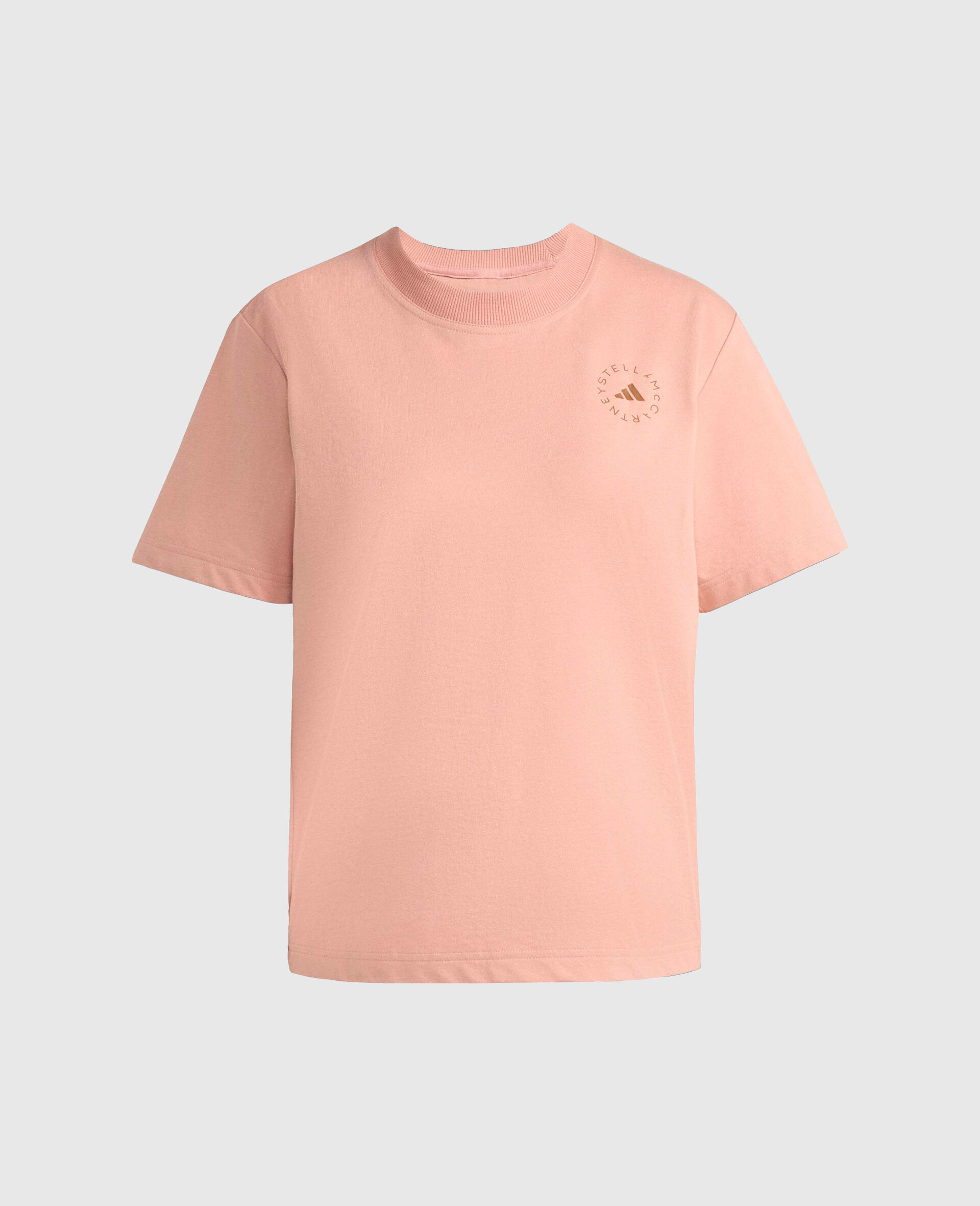 Klassisches T-Shirt mit Logo-Rose-medium