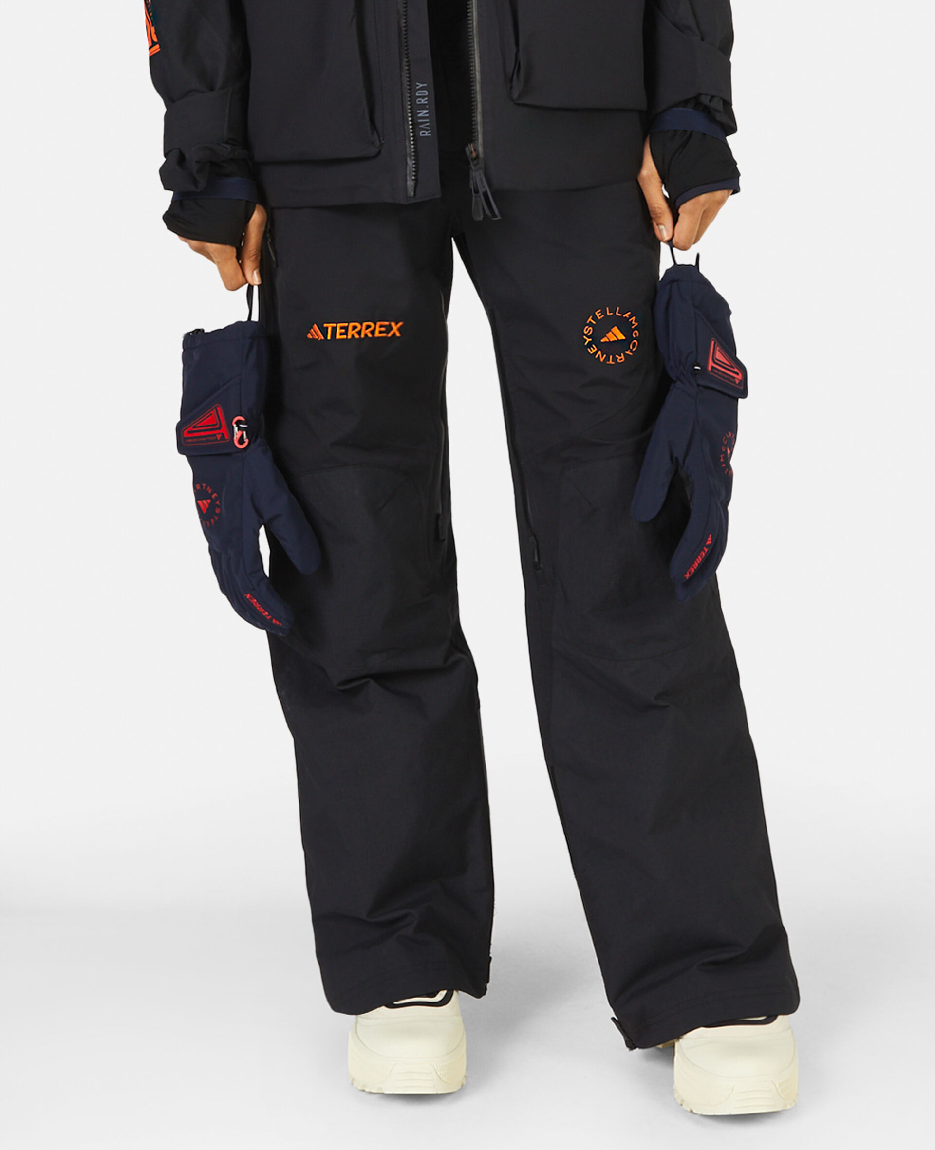 Doppellagige, isolierte Terrex TrueNature Skihose-Schwarz-large image number 3