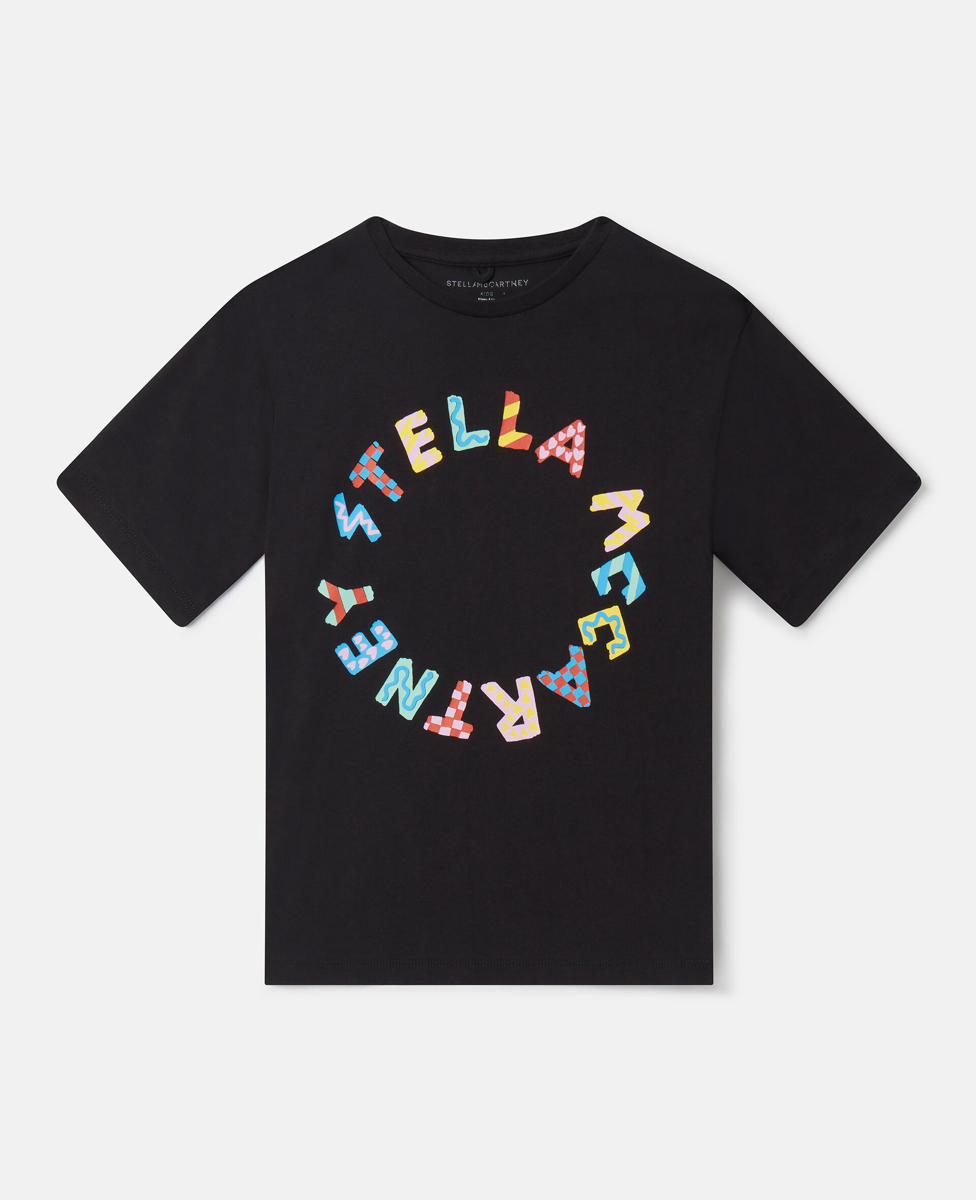 Medallion Logo T-Shirt-黑色-large image number 0