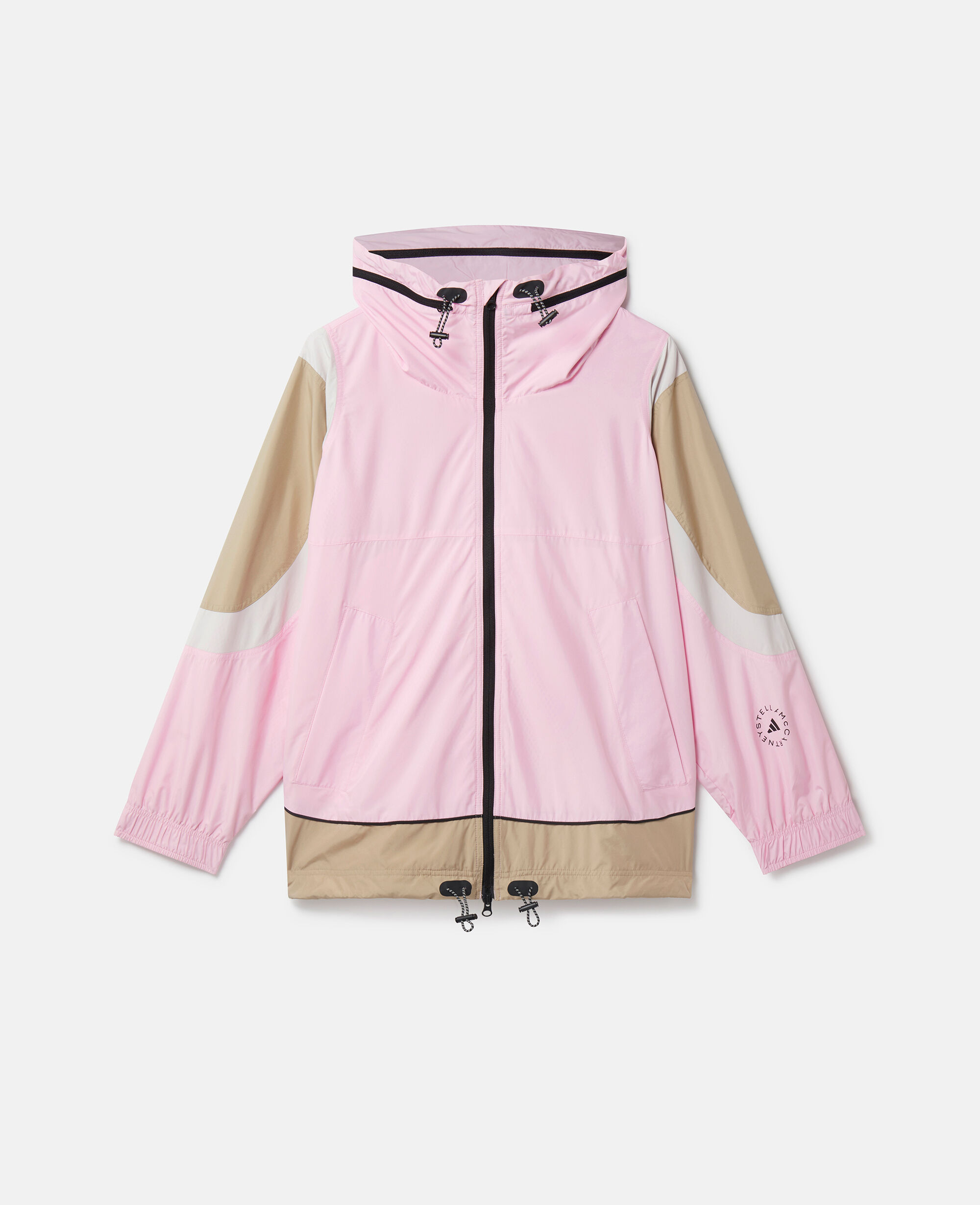 Women True Pink Trace Khaki Chalk Pearl TrueCasuals Woven Tracktop Stella McCartney US