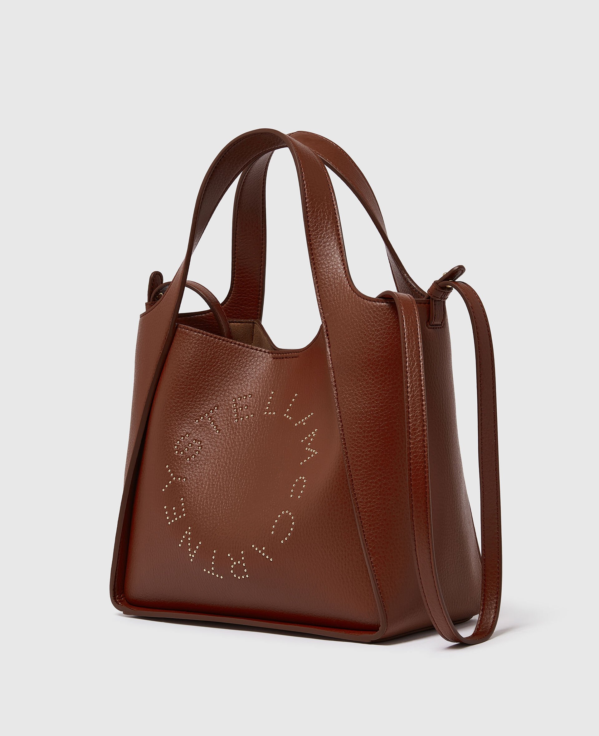 Logo Crossbody Tote Bag-Red-medium Logo Crossbody Tote Bag-Red-medium