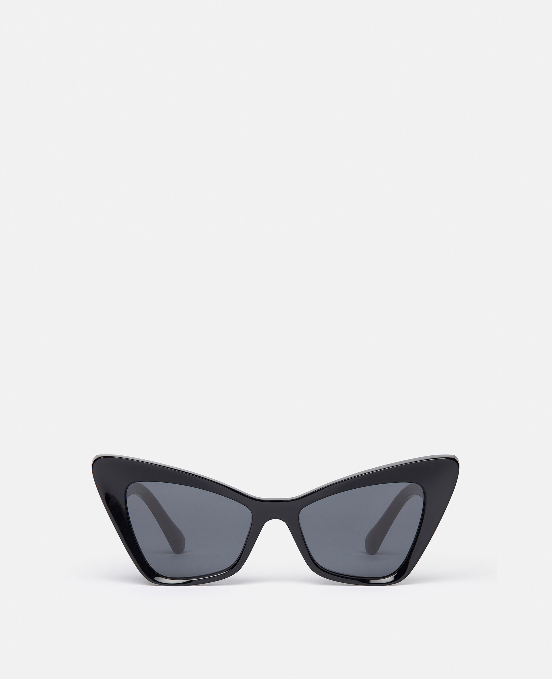 Cat-Eye Sunglasses-Black-large