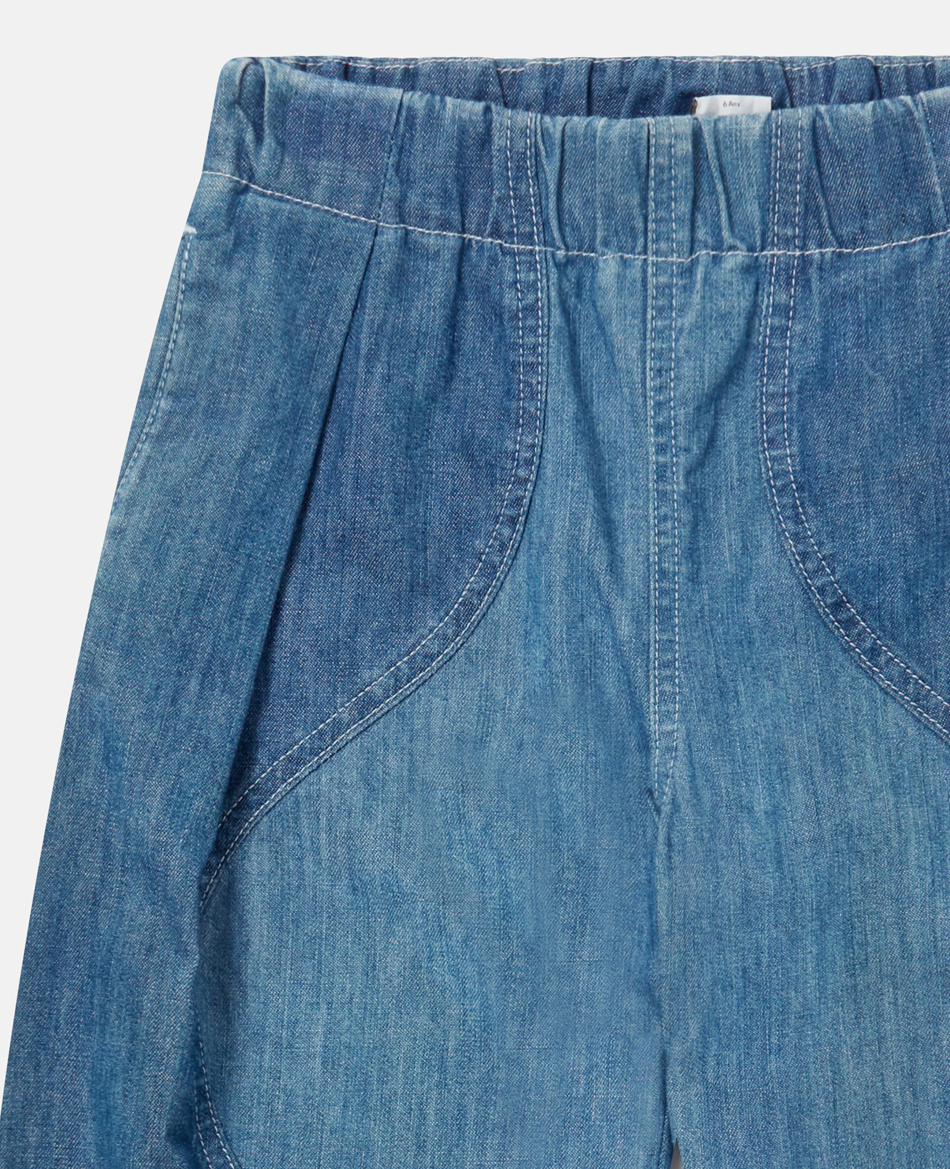 Jeans in Denim con Grafica-Fantasia-medium