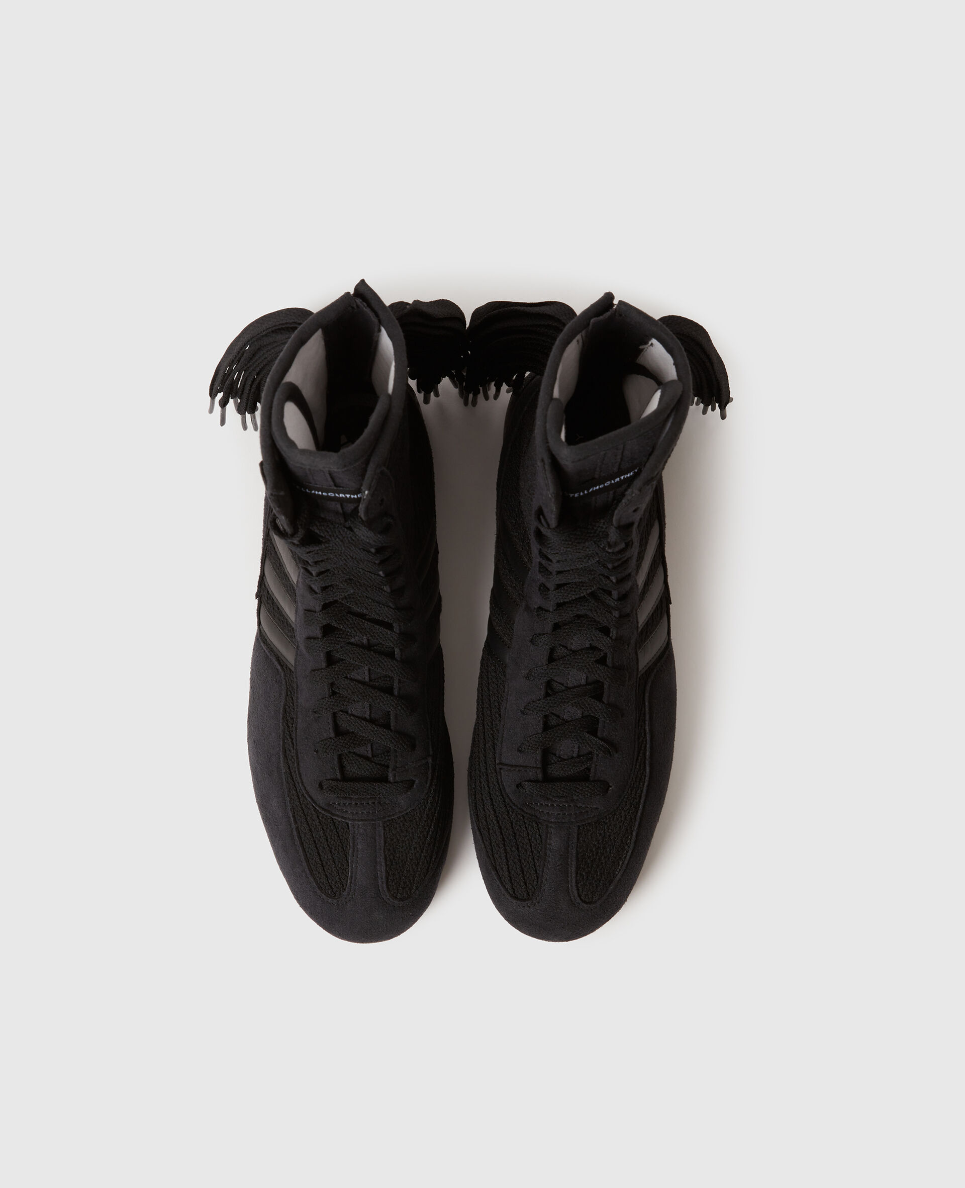 Rasant Fringe High-Top Trainers-Black-large image number 3