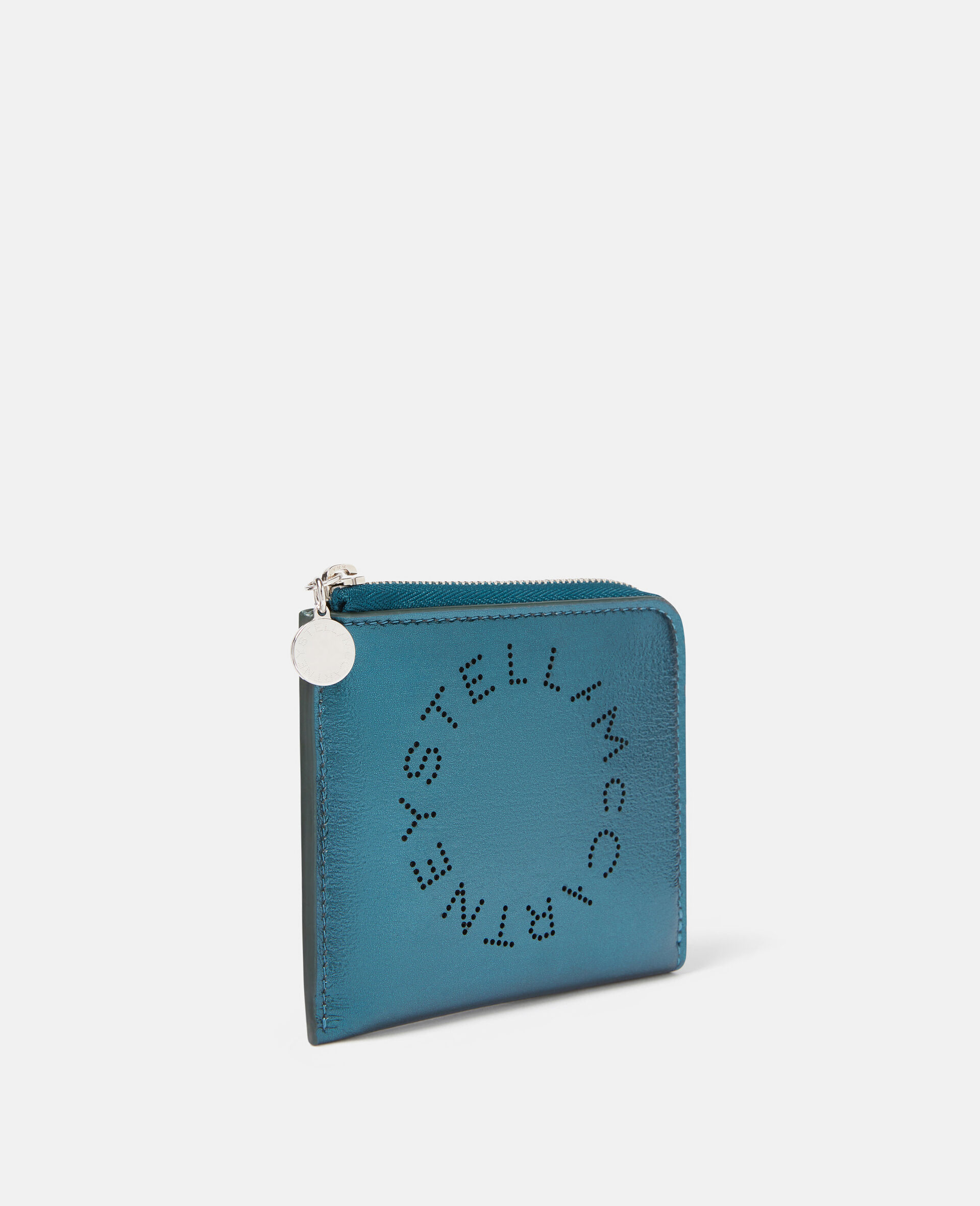 Stella Logo Zipped Cardholder-Blue-large image number 1