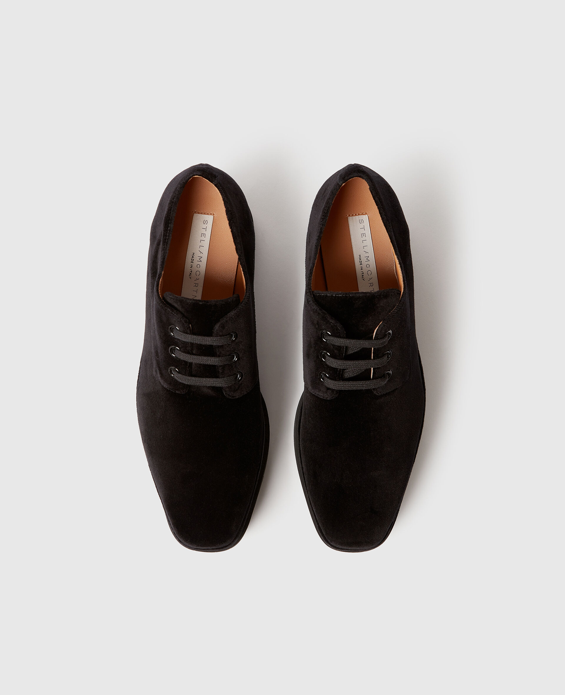 Elyse Velvet Platform Shoes-Black-large image number 3