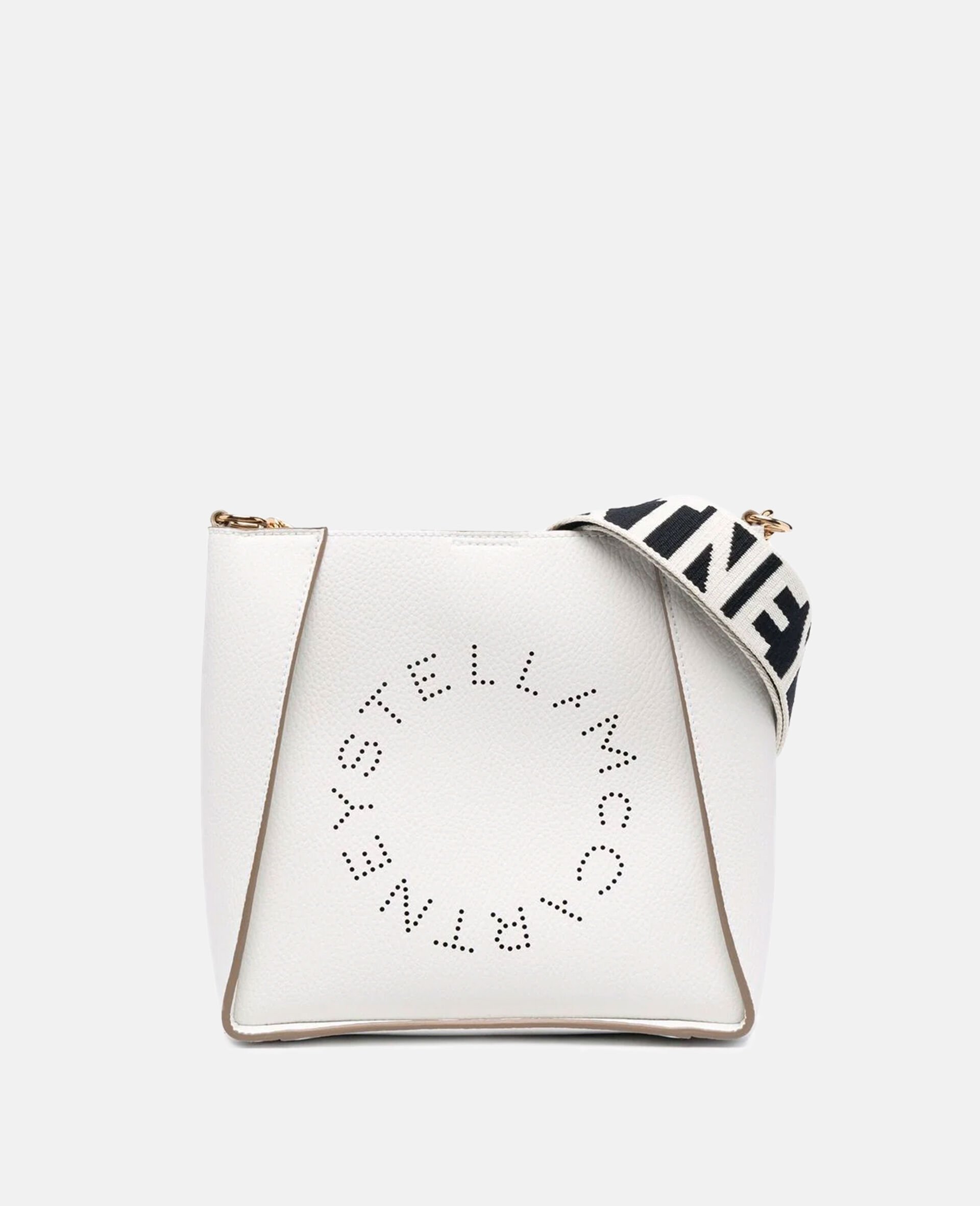 Logo Square Crossbody Bag-White-large image number 0