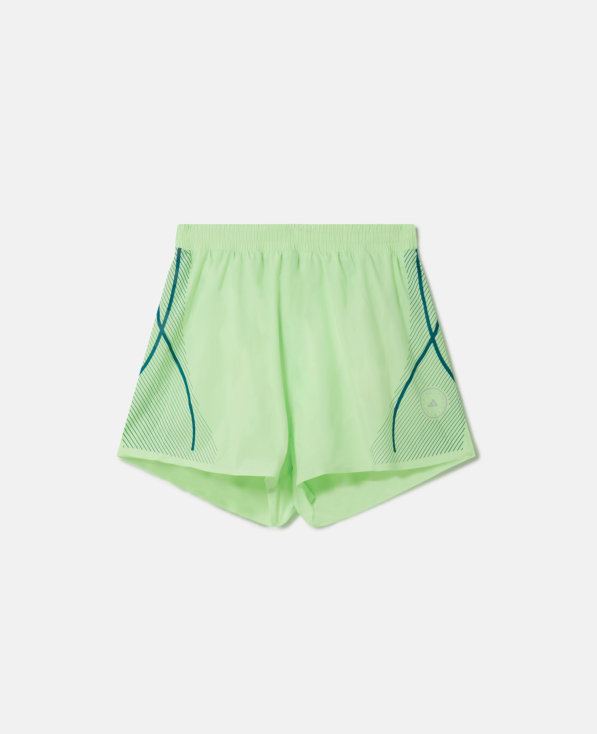 TruePace Running Shorts-Green-model