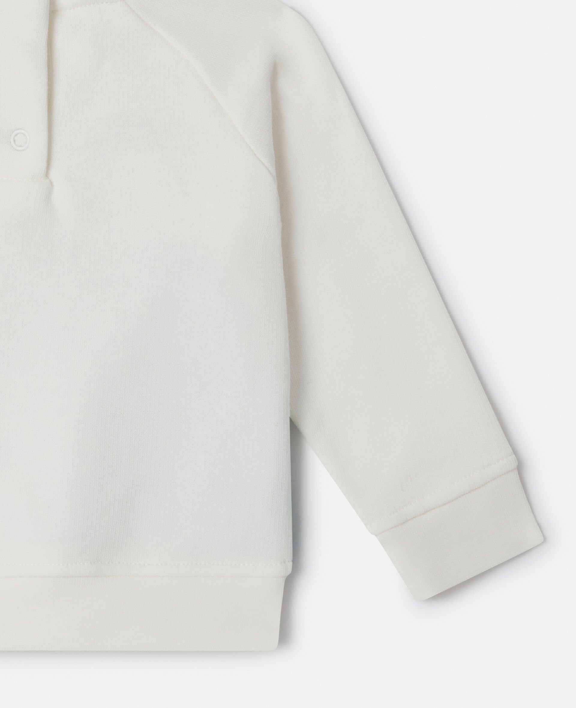 Frog Graphic Long Sleeve T-Shirt-Cream-large image number 3