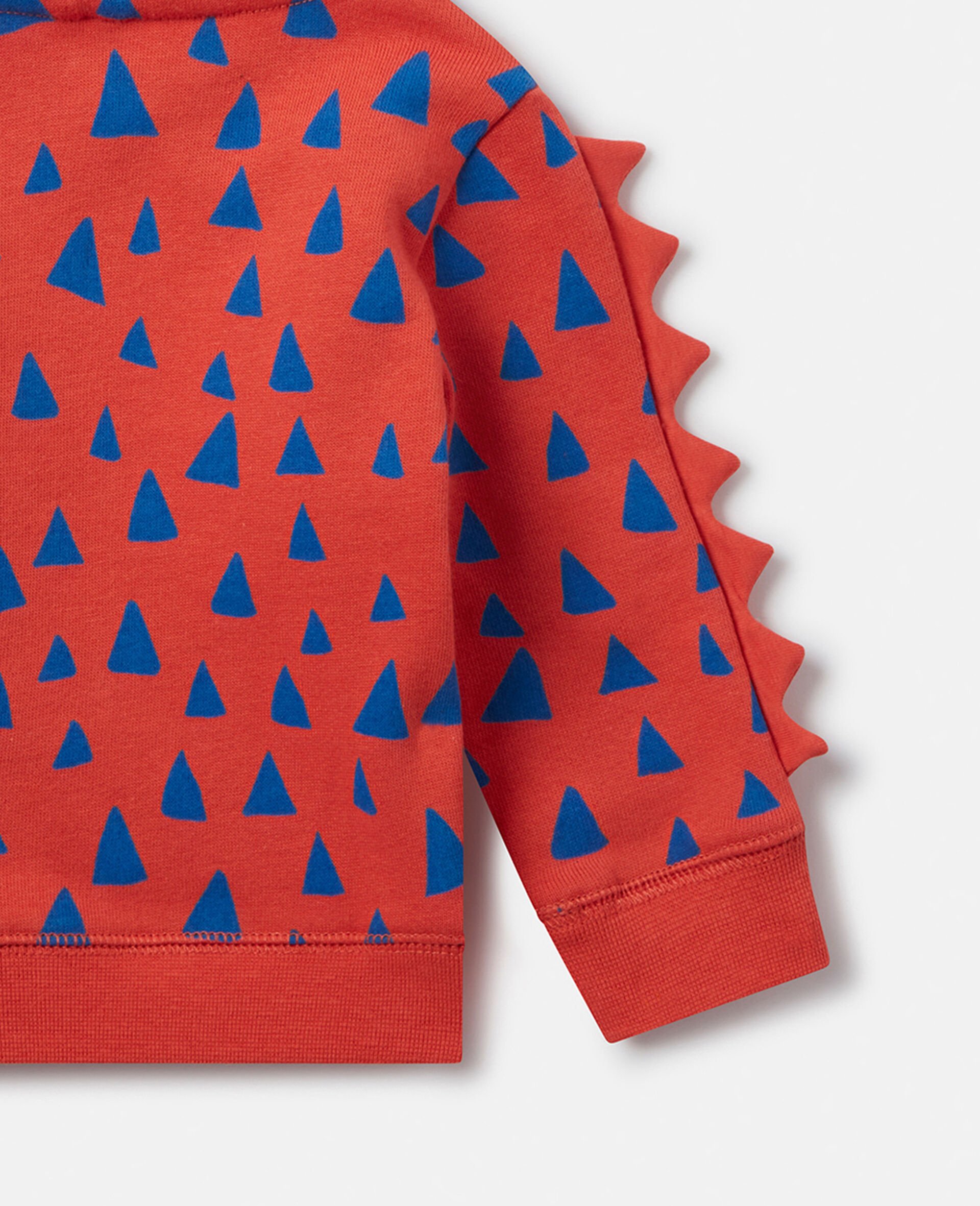 Sweatshirt mit Monstergesicht-Rose-large image number 3