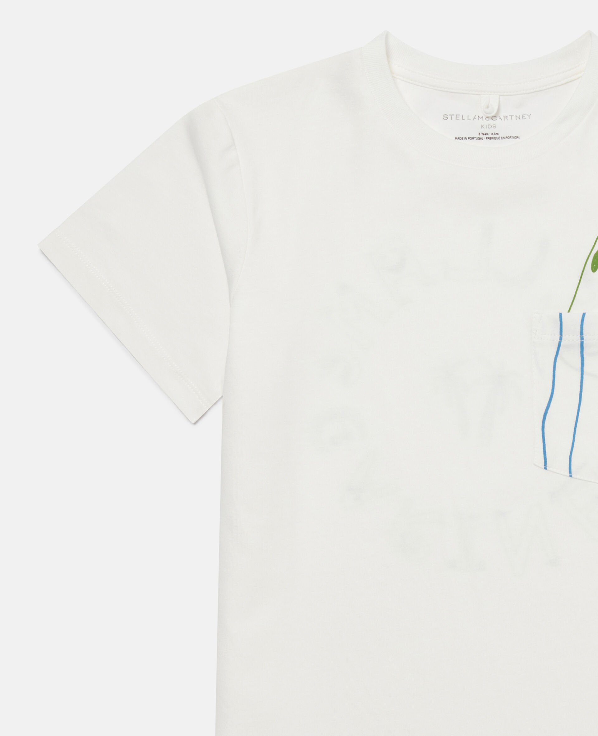 滑板图案T恤-Cream-large image number 1