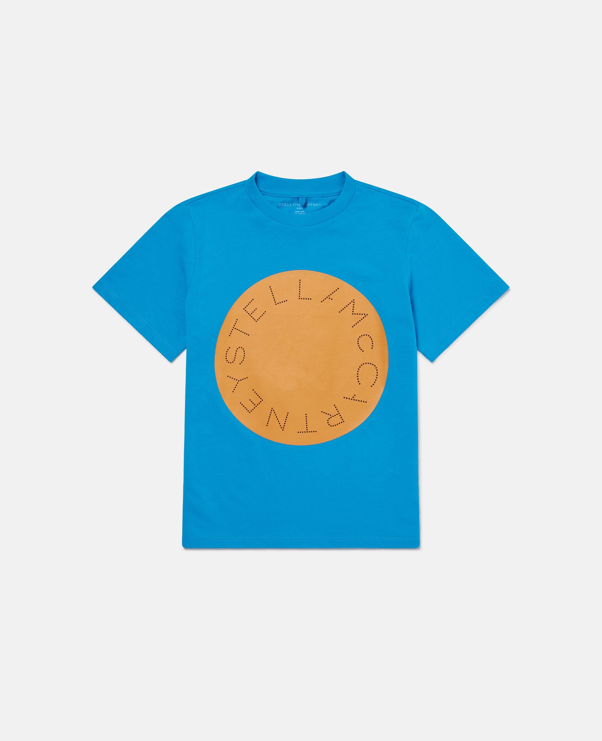 Logo Graphic T-Shirt-Blue-large image number 0