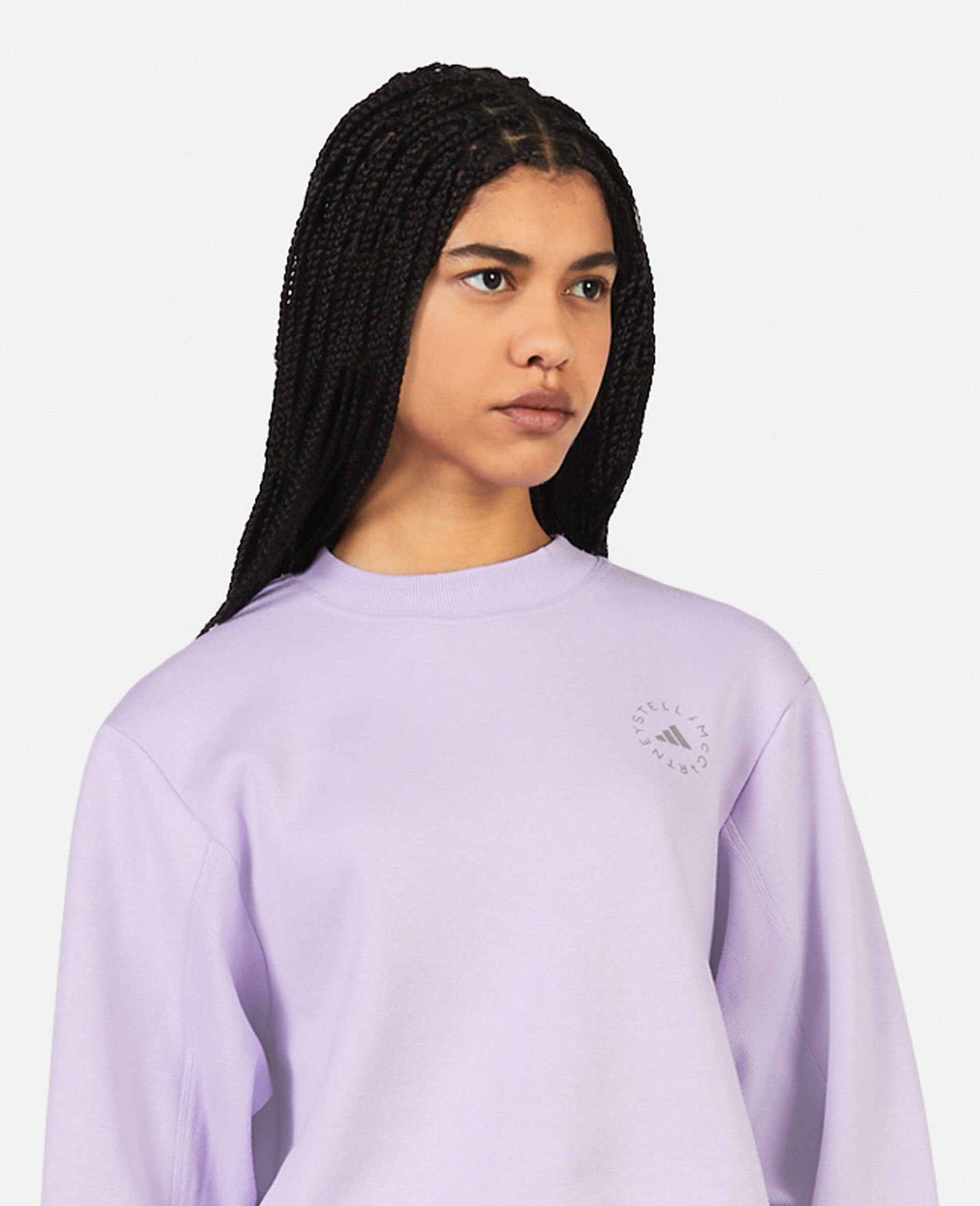 Logo Sweatshirt-Purple-large Logo Sweatshirt-Purple-large image number 3