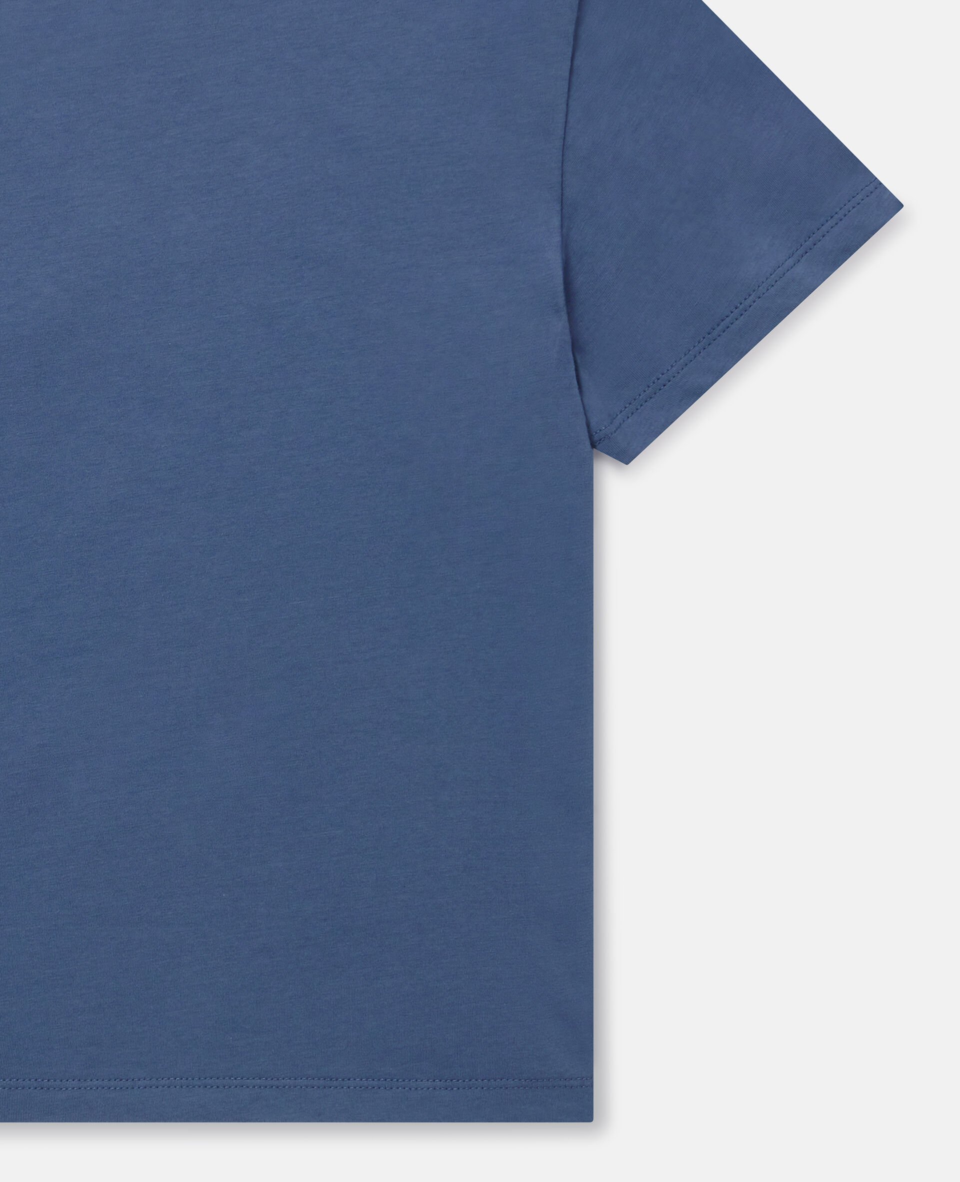 Whale Motif Short-Sleeve T-Shirt-Blue-large image number 3