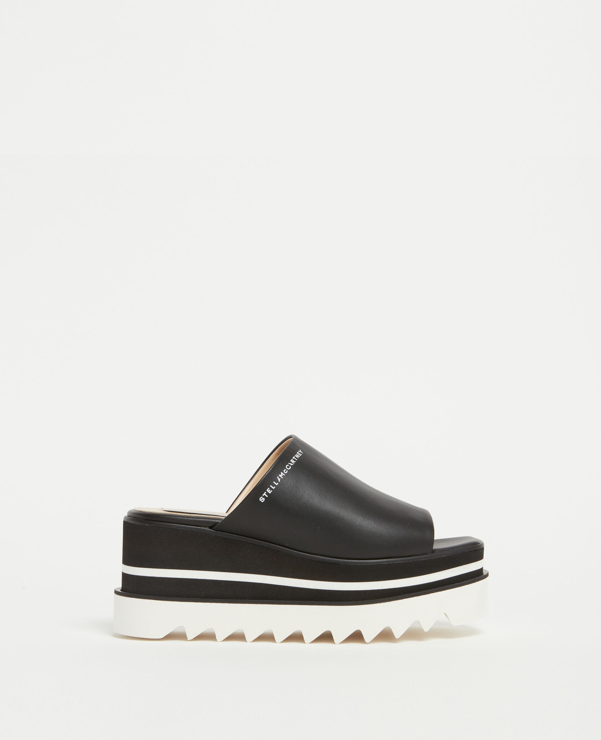Mules compensees Sneak Elyse-Noir-model