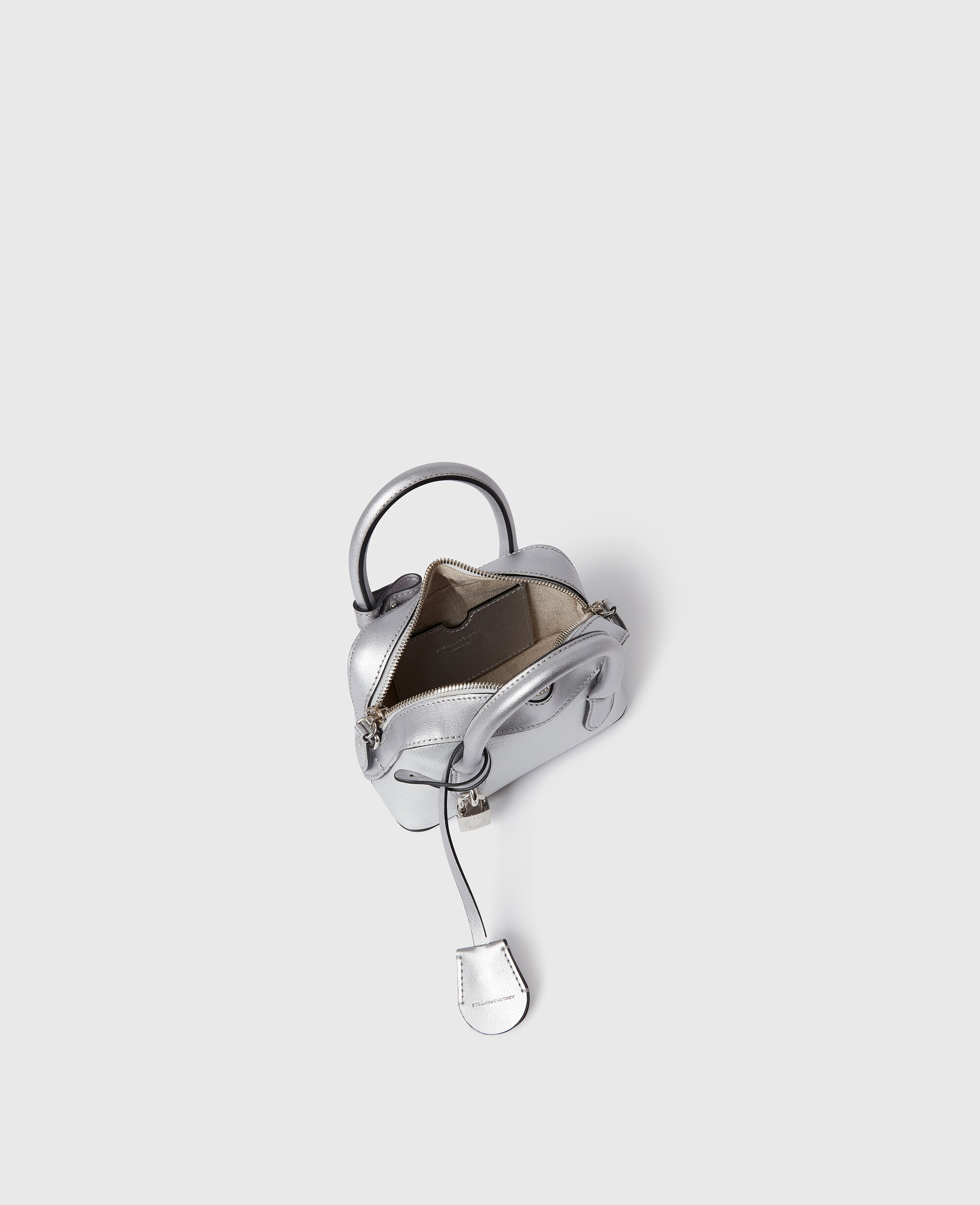 Women Metallic Silver Stella Ryder Hydefy Crossbody Bag