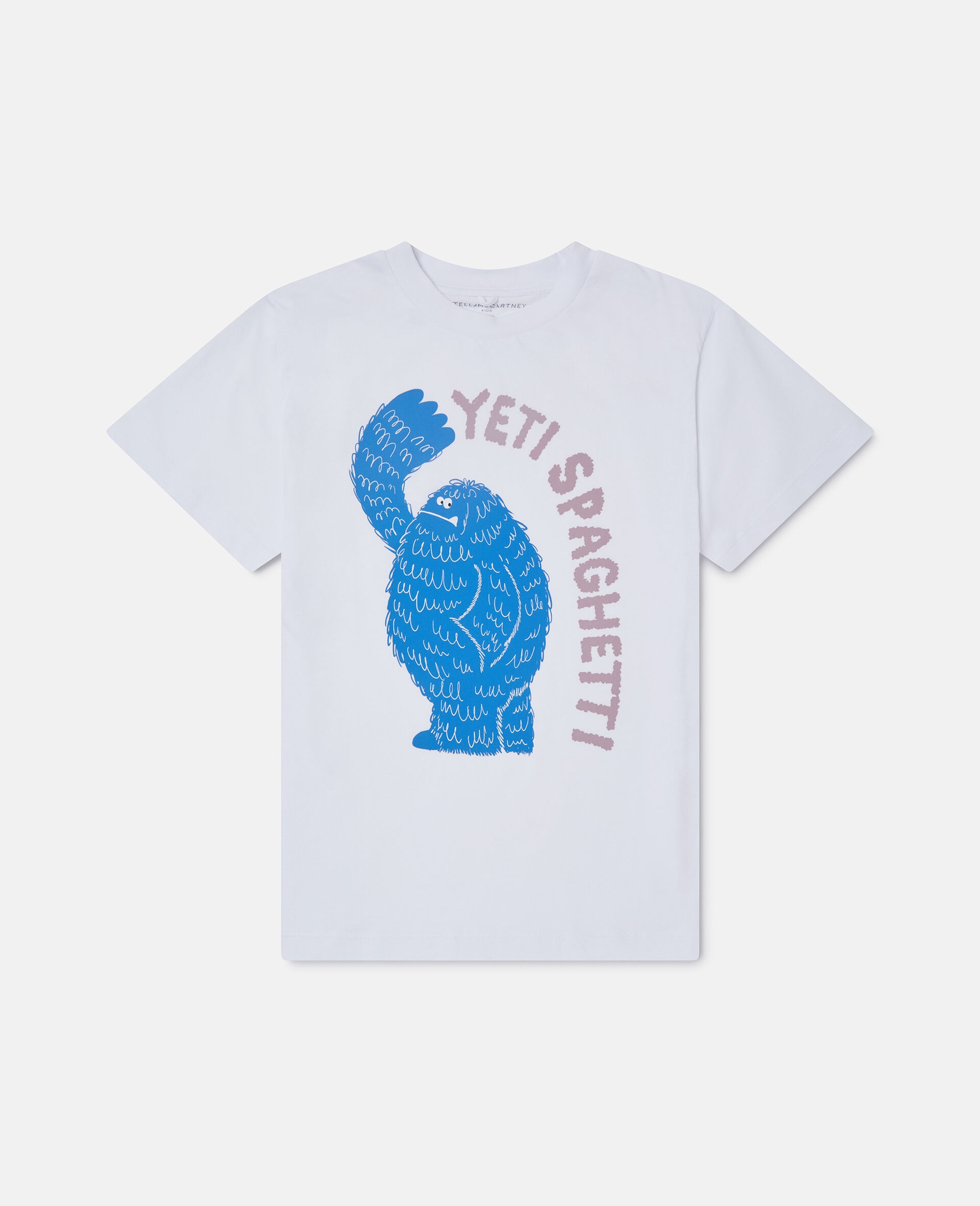 Monster Graphic T-Shirt-White-medium
