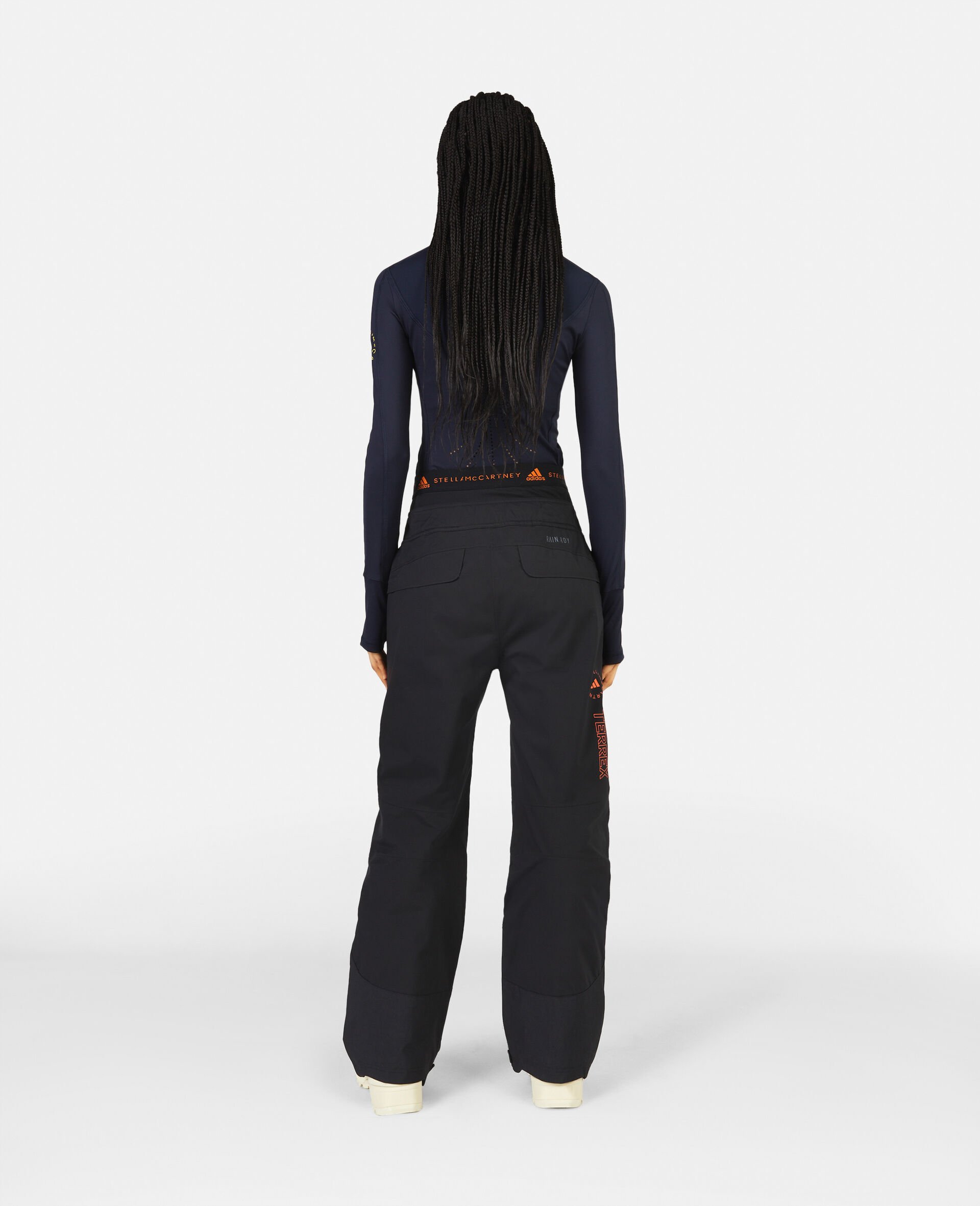 Terrex TrueNature Double Layer Insulated Ski Trousers-Black-large image number 2