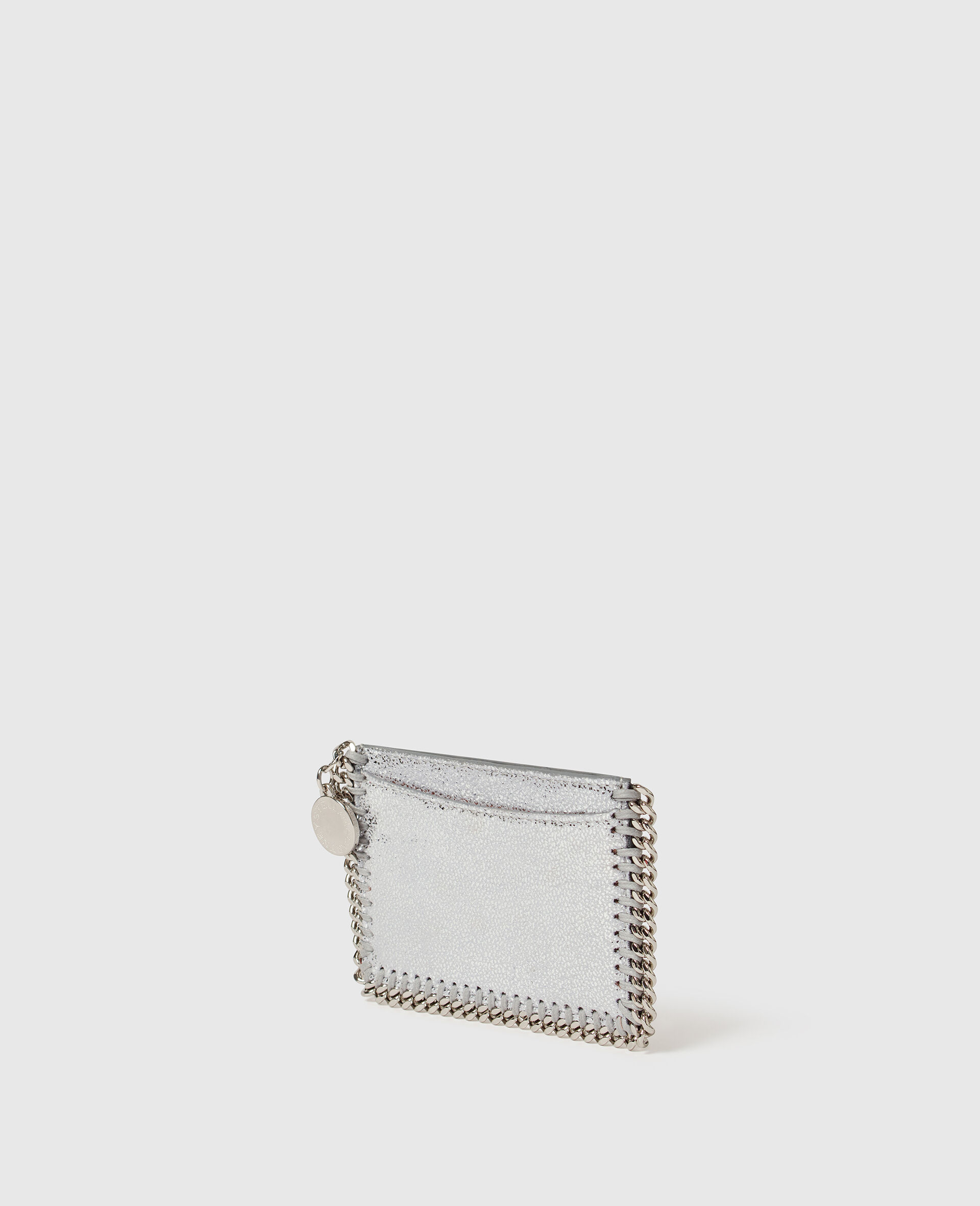 Falabella Slip Cardholder-Silver-medium