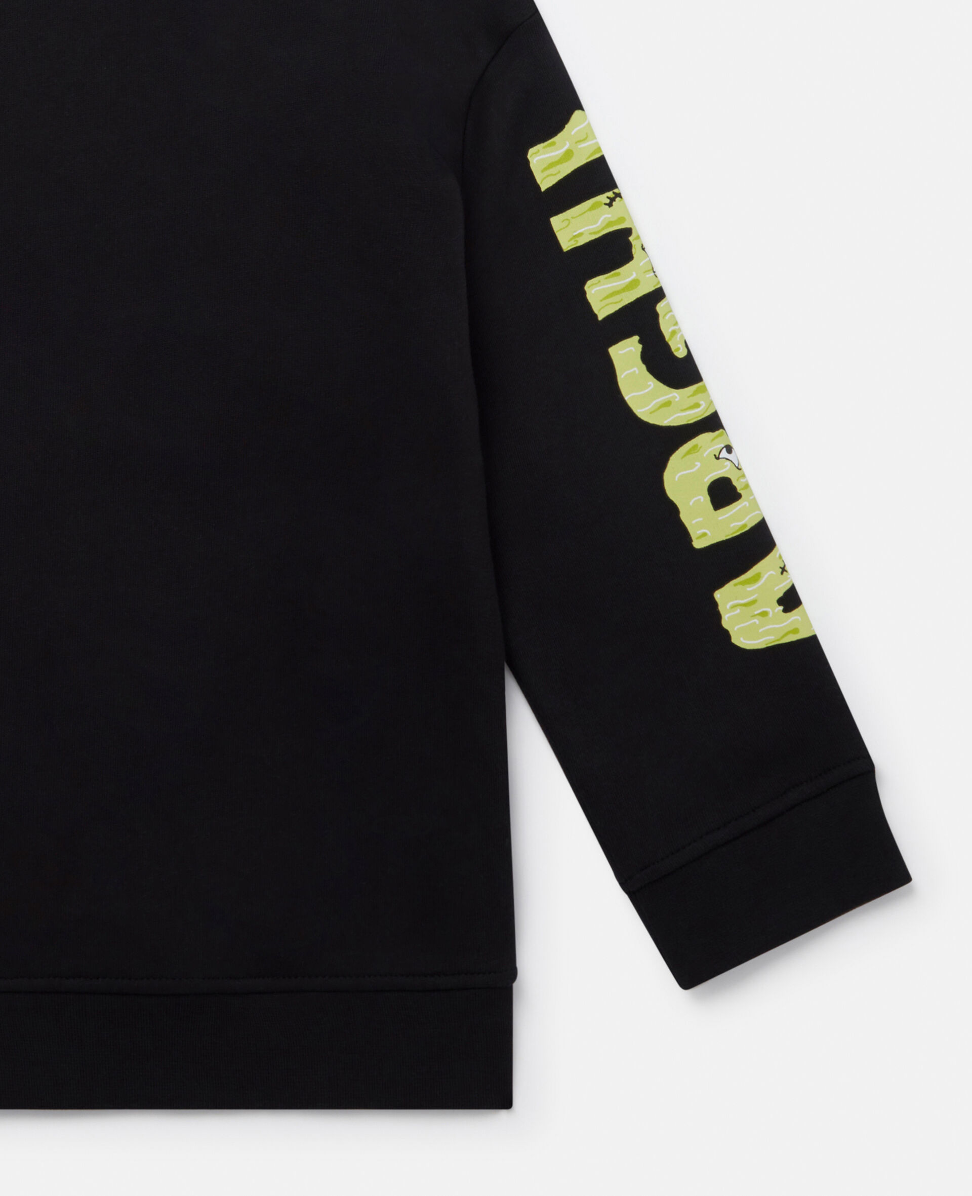 Frankenstein Graphic Sweatshirt -Black-large Frankenstein Graphic Sweatshirt -Black-large image number 3