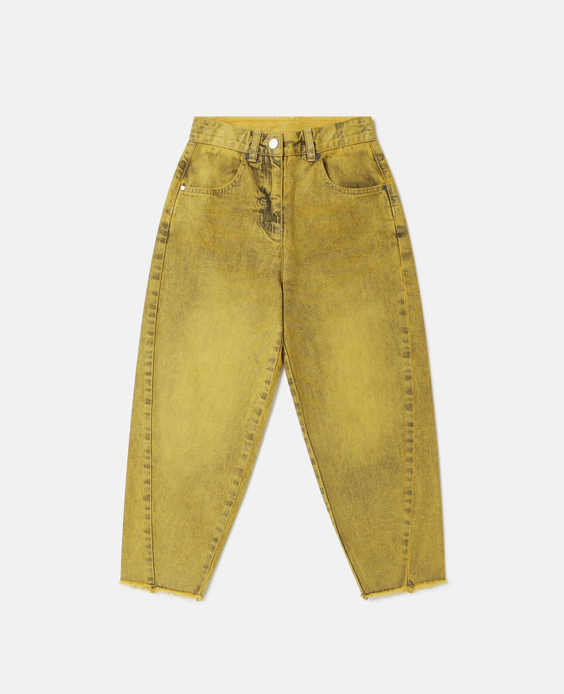 SpongeBob Graphic Denim Jeans-Yellow-large image number 0