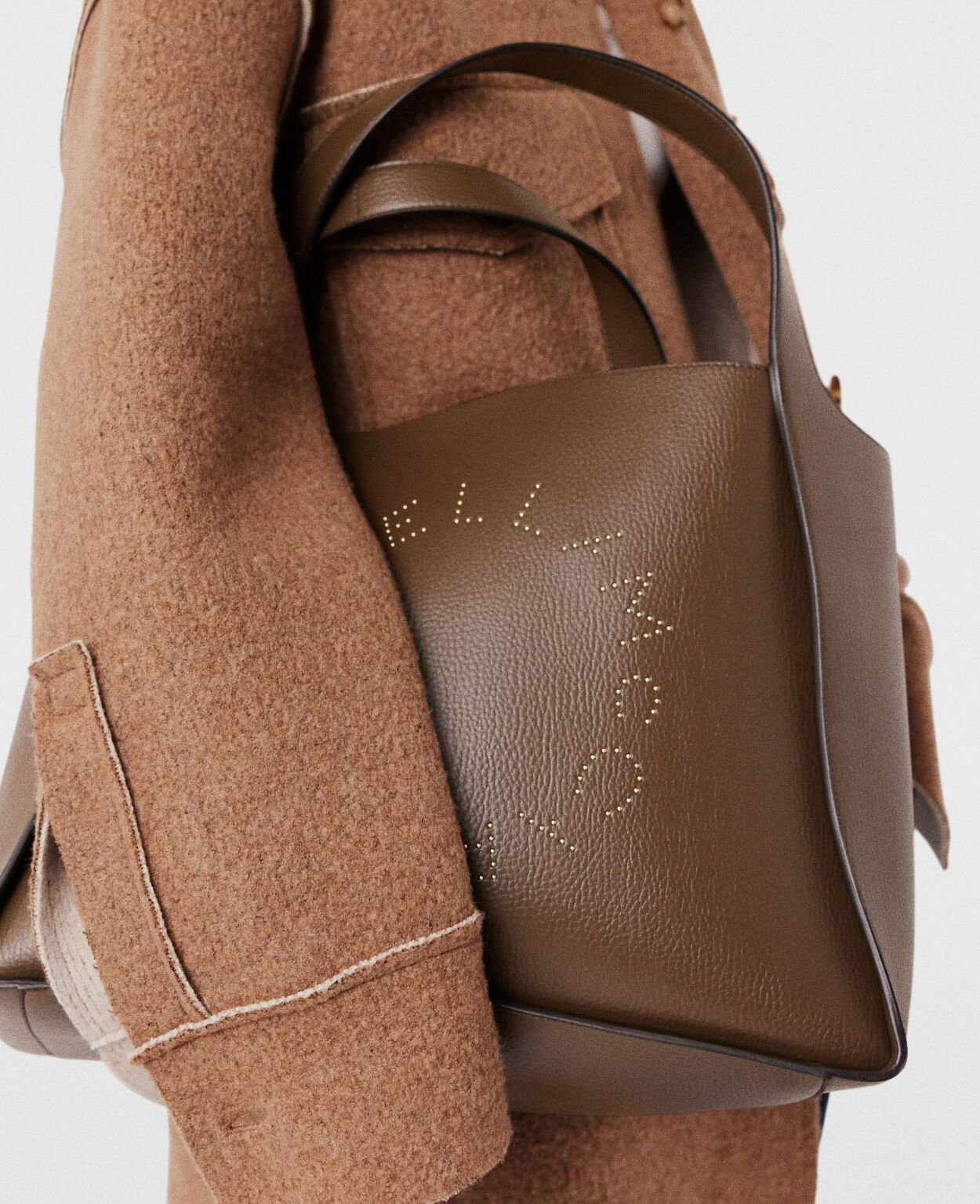 STELLA McCARTNEY ブラウン #トートバッグ