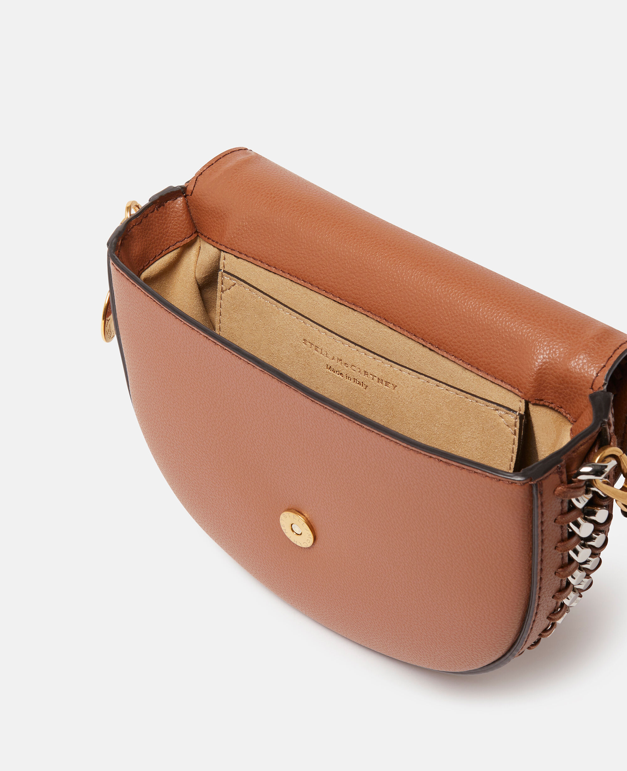 Women ブランディ フレイム MIRUM® ミディアムフラップショルダーバッグ | Stella McCartney JP